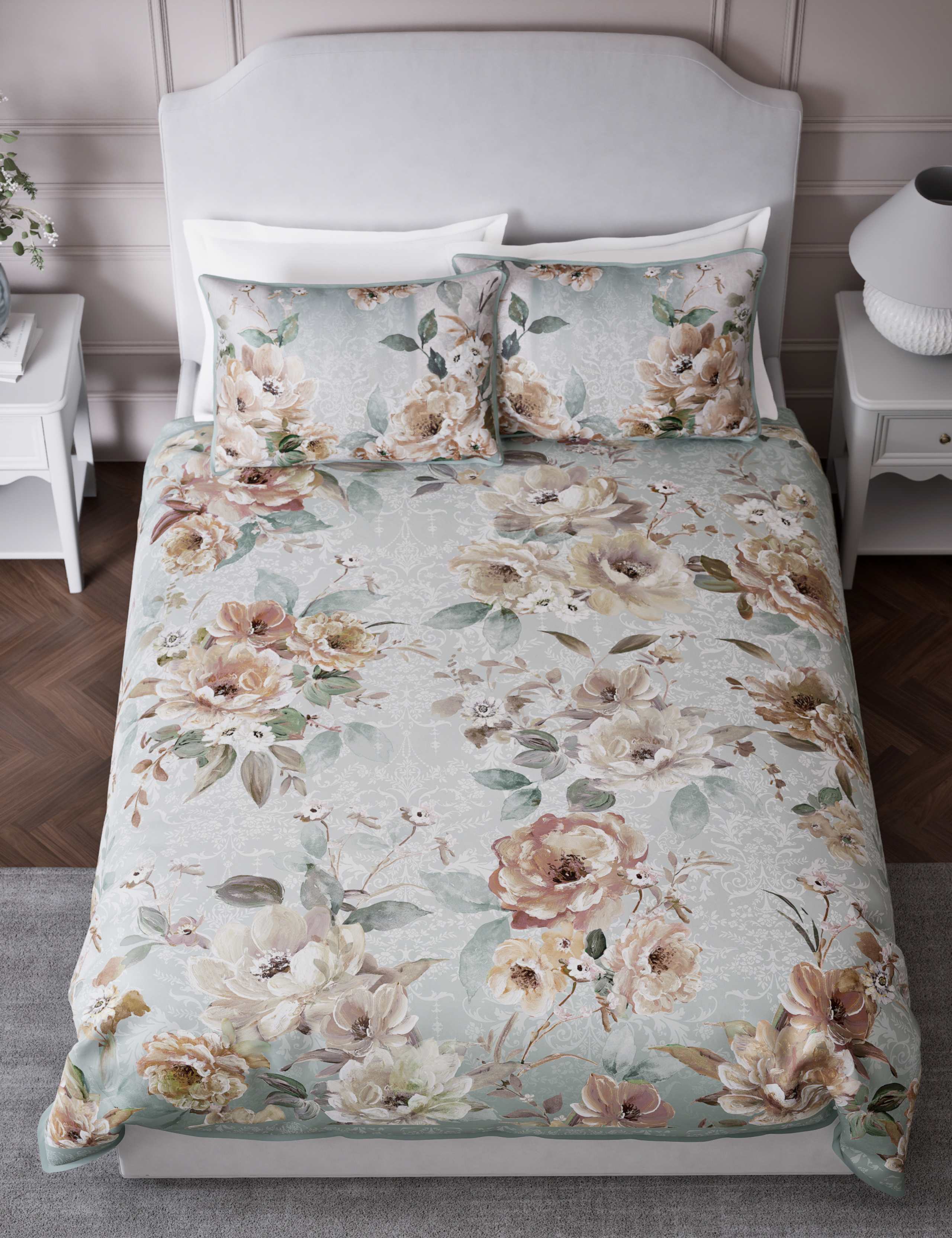 Pure Cotton Sateen Emilie Enchanted Bedding Set 1 of 6