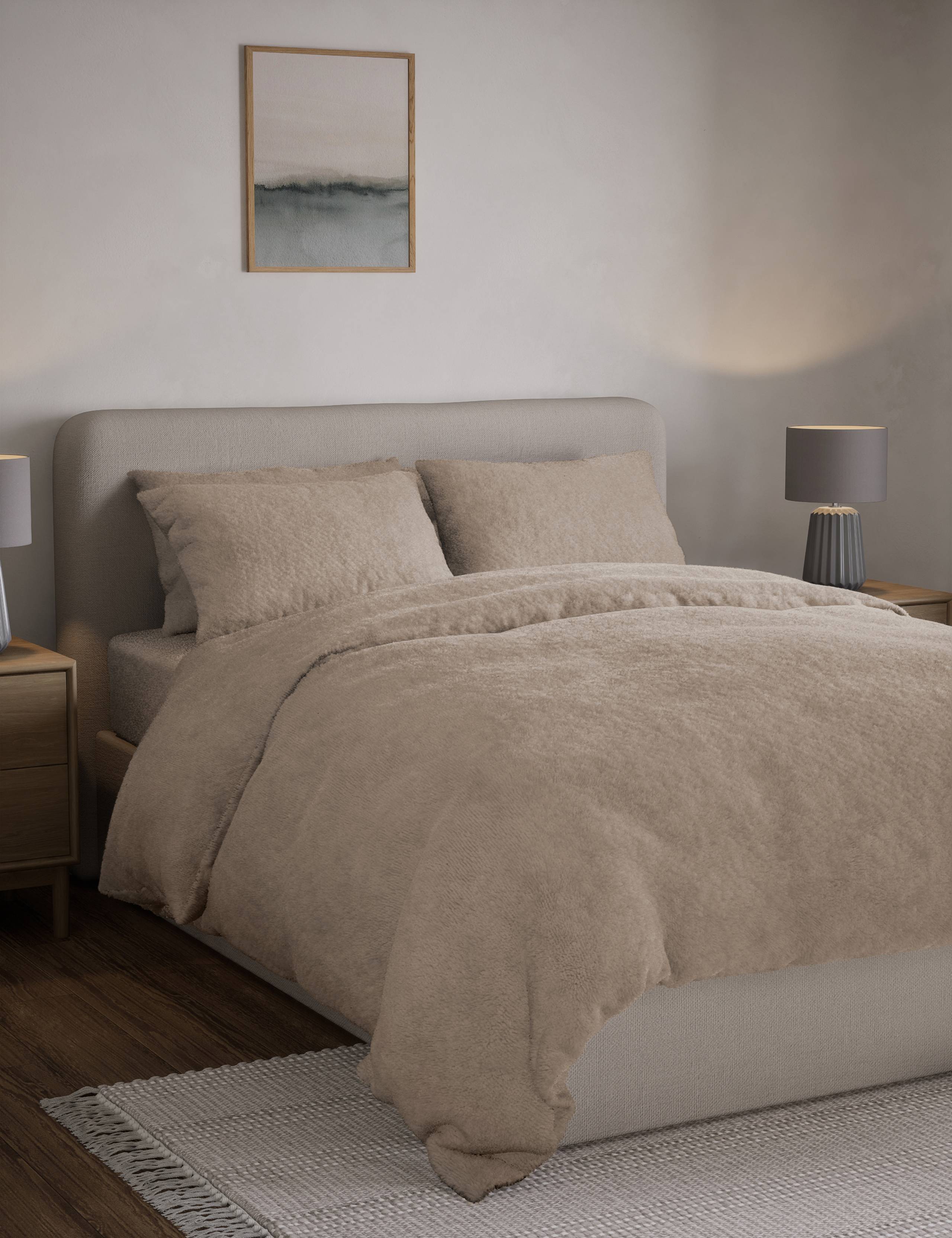 Teddy Fleece Bedding Set 1 of 4