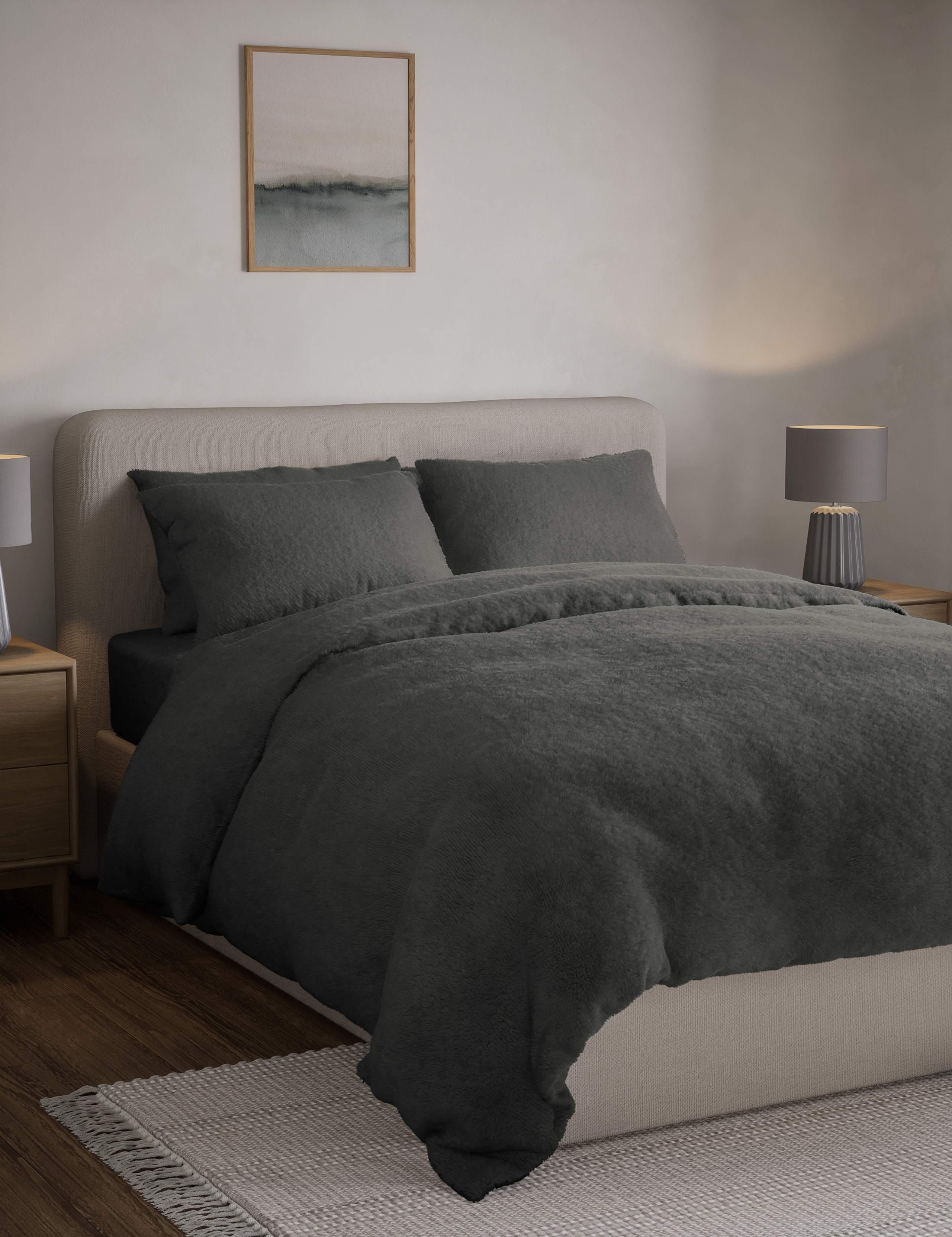 Teddy Fleece Bedding Set 1 of 4