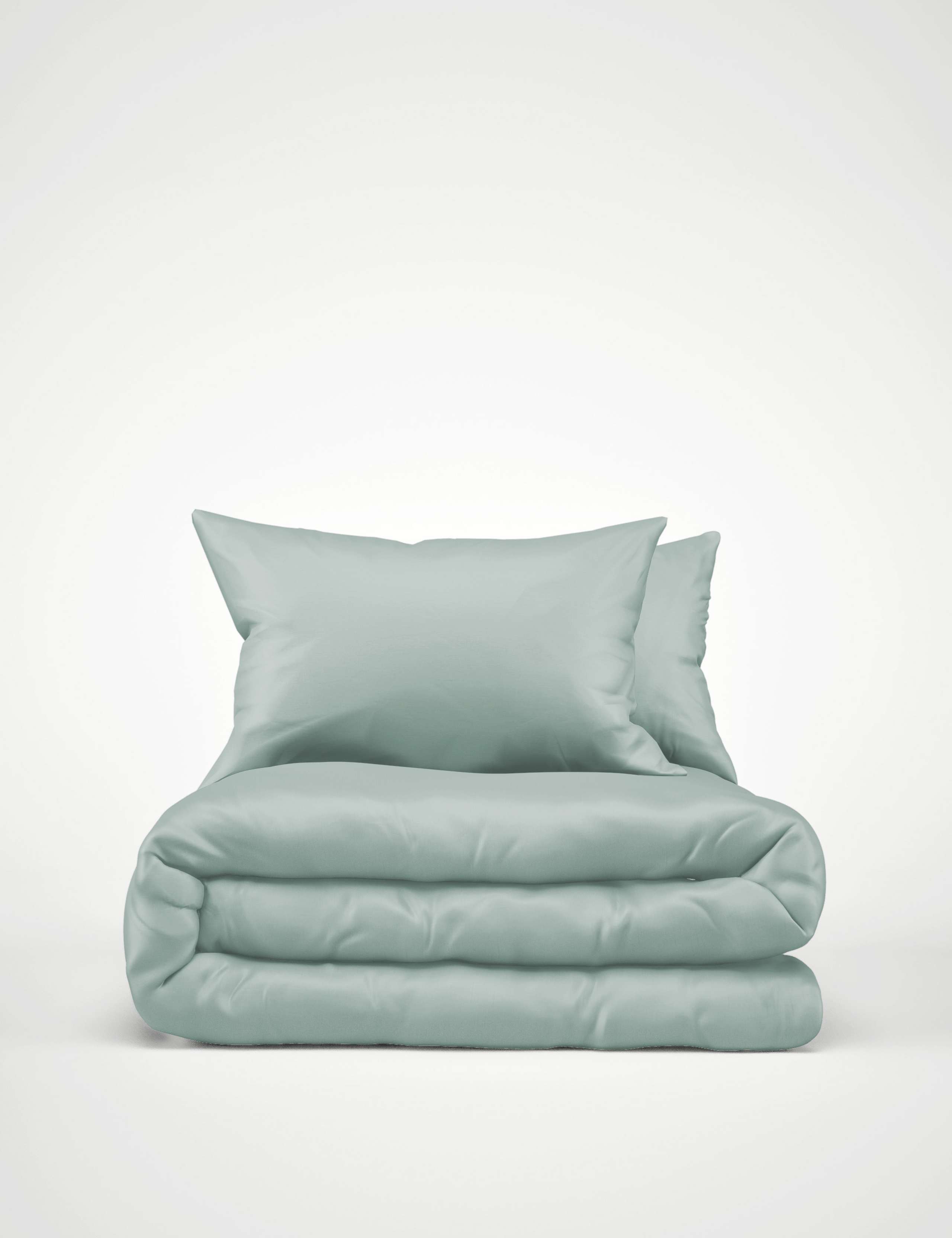 Pure Cotton Sateen 400 Thread Count Bedding Set 2 of 3