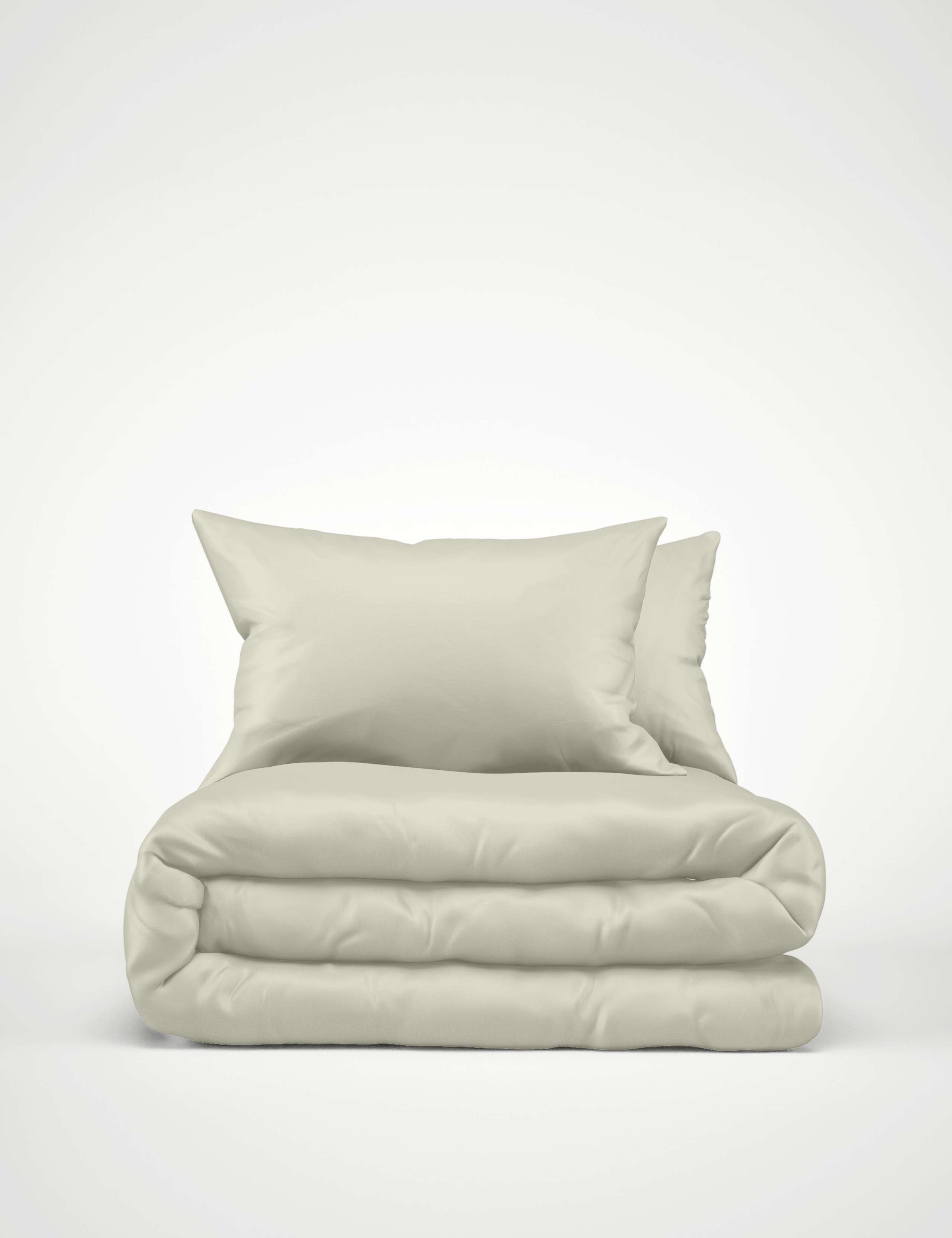 Pure Cotton Sateen 400 Thread Count Bedding Set 2 of 3