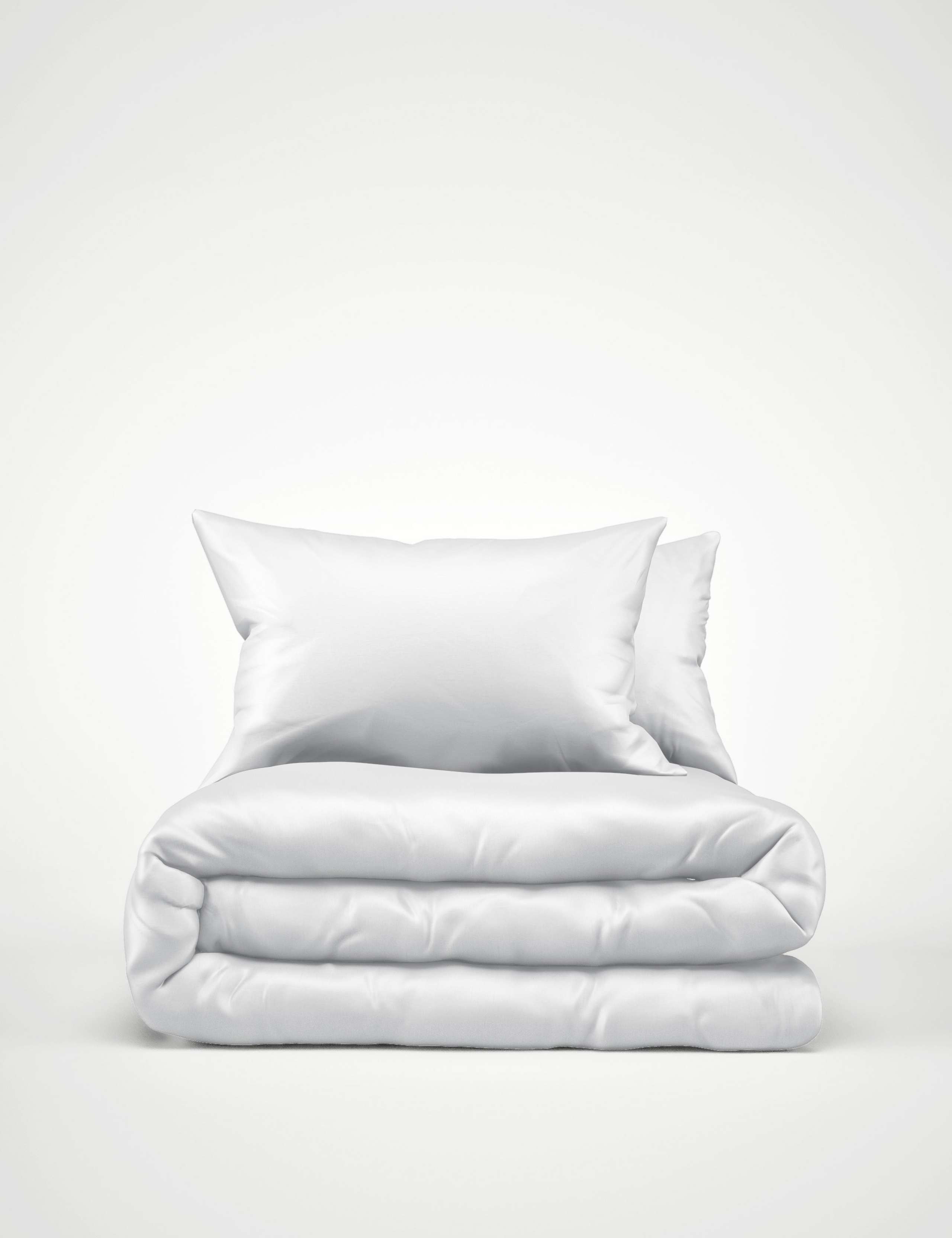 Pure Cotton Sateen 400 Thread Count Bedding Set 2 of 3