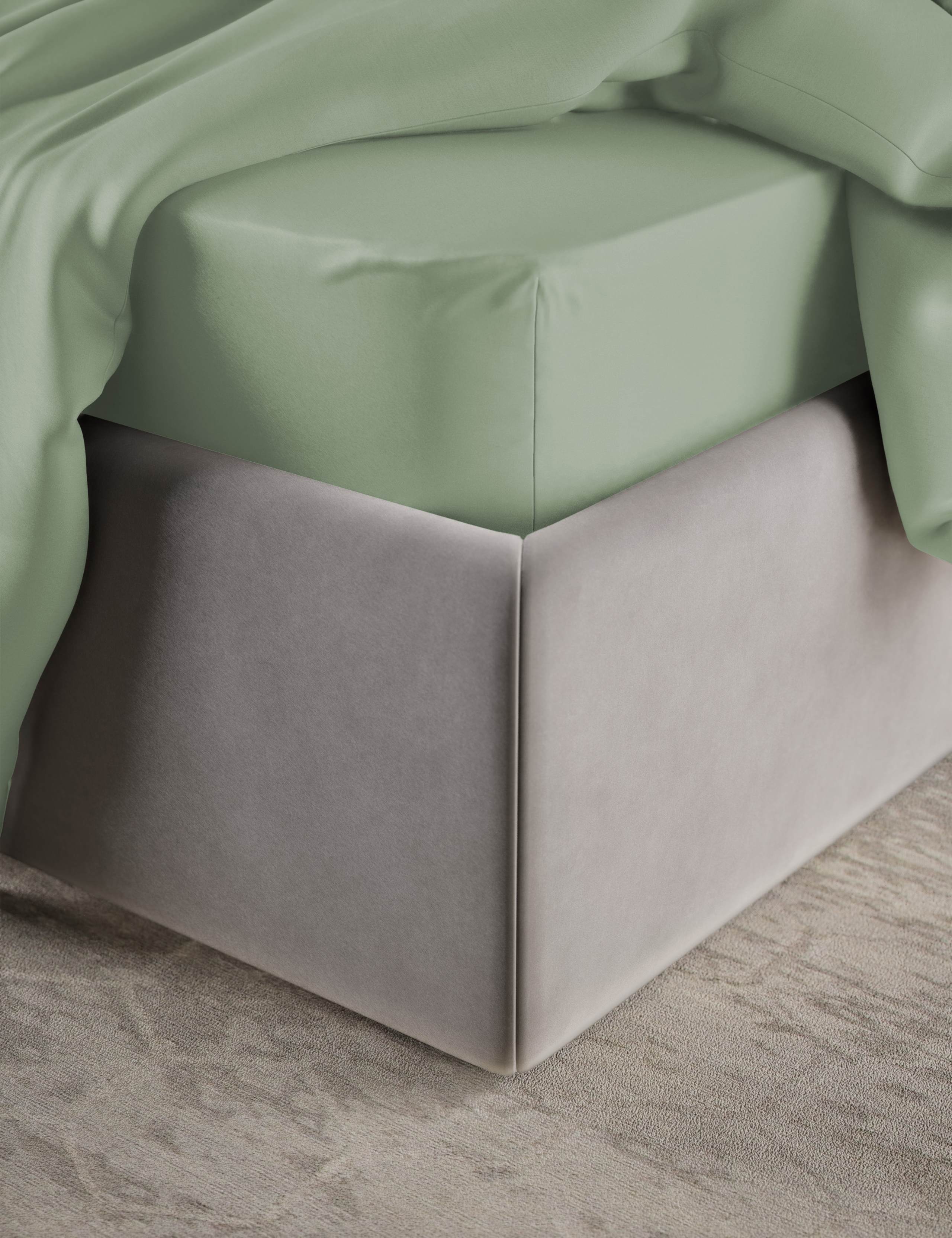 Egyptian Cotton Sateen 400 Thread Count Extra Deep Fitted Sheet 4 of 4