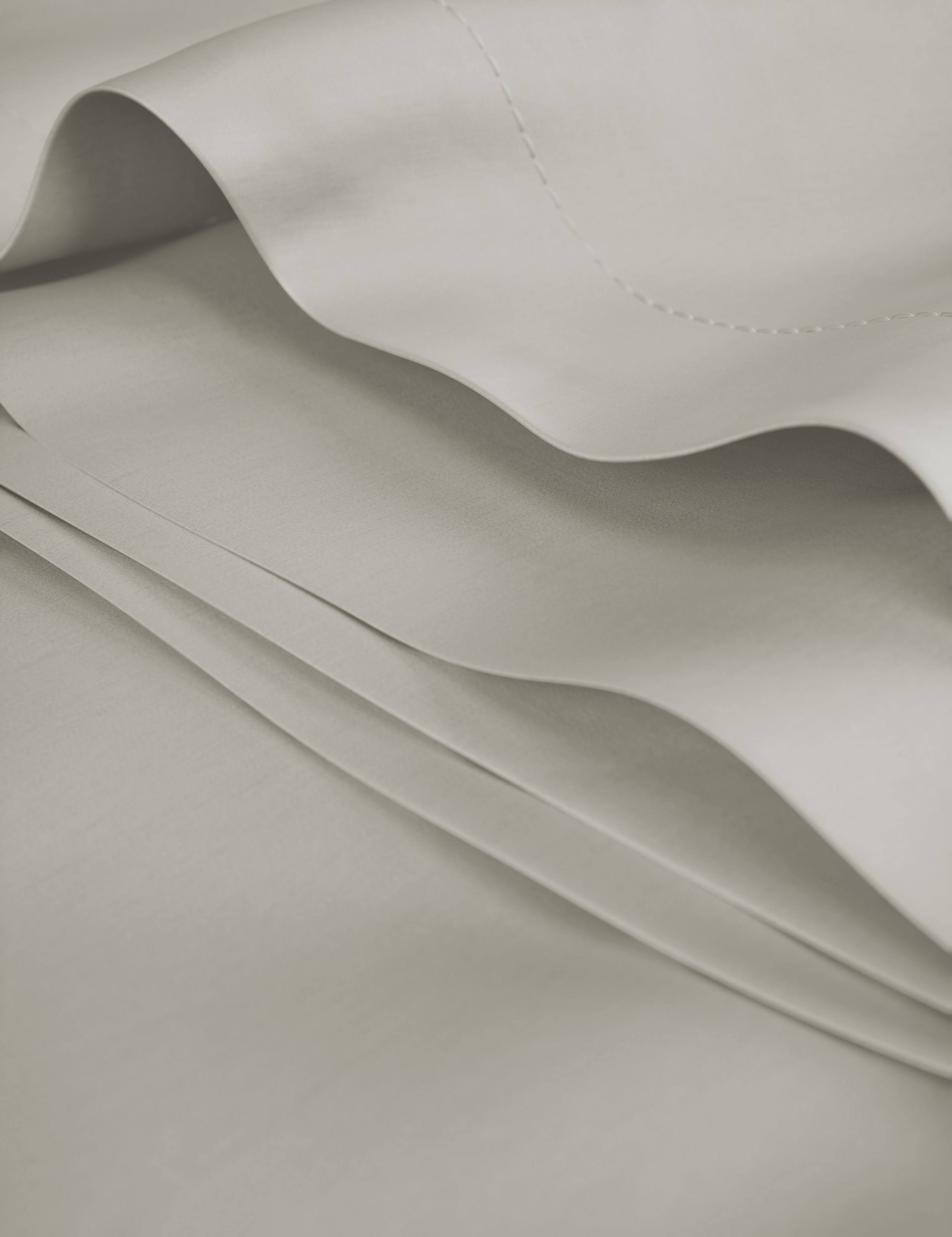 Egyptian Cotton Sateen 400 Thread Count Flat Sheet 2 of 4