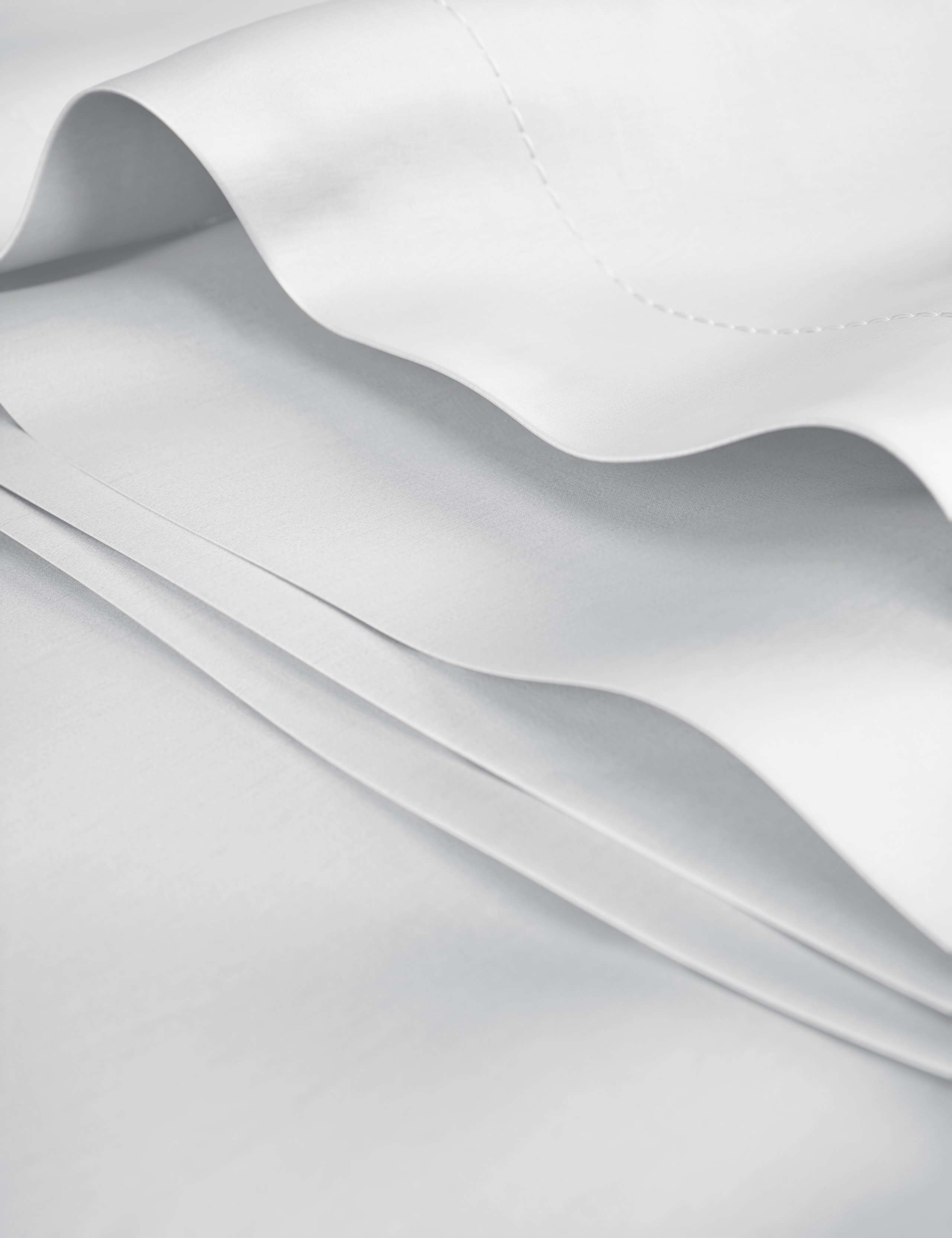 Egyptian Cotton Sateen 400 Thread Count Flat Sheet 2 of 4