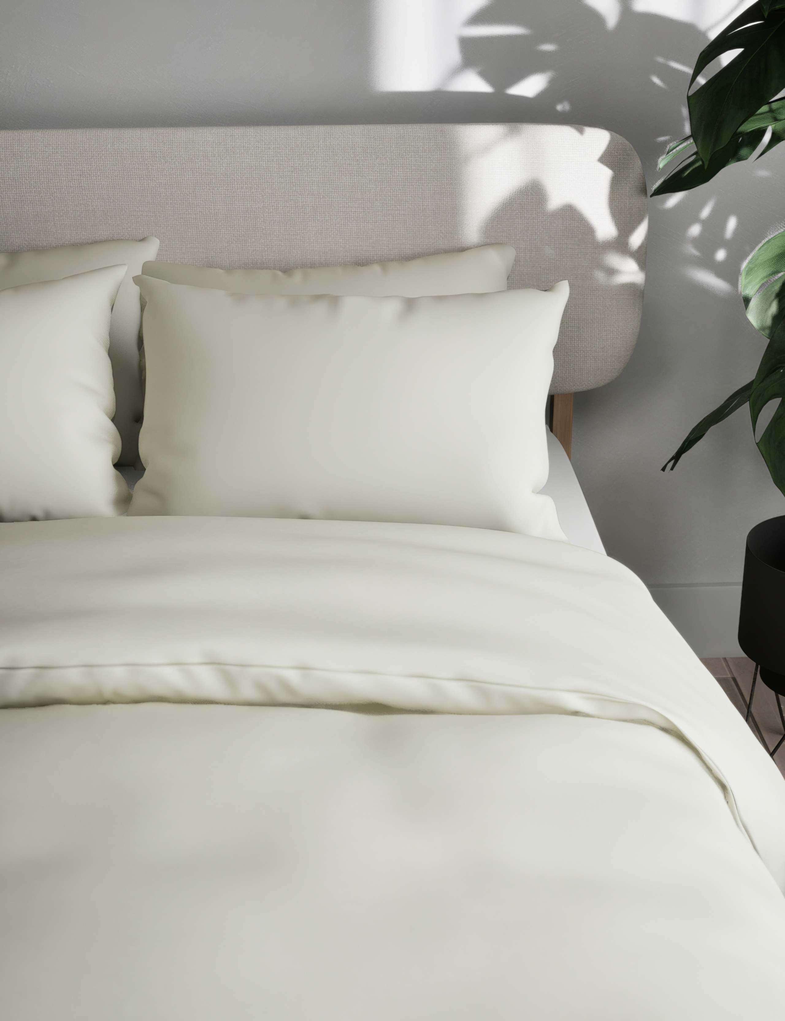 Cotton Blend Non Iron Bedding Set 3 of 4