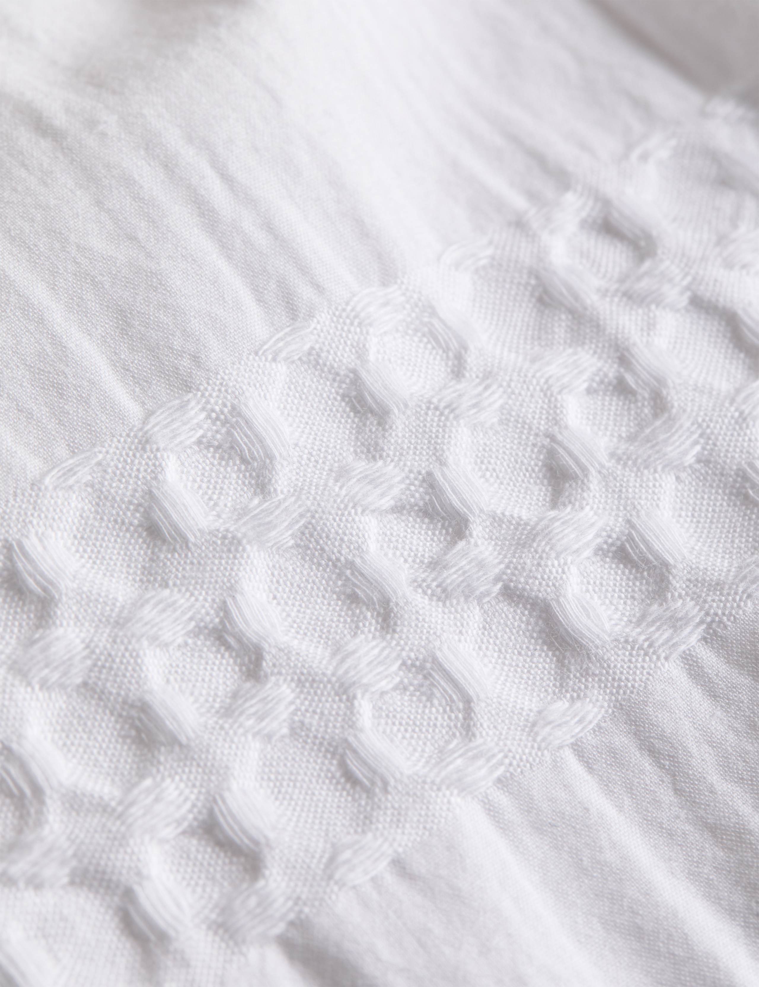 Pure Cotton Waffle Matelassé Bedding Set 5 of 6