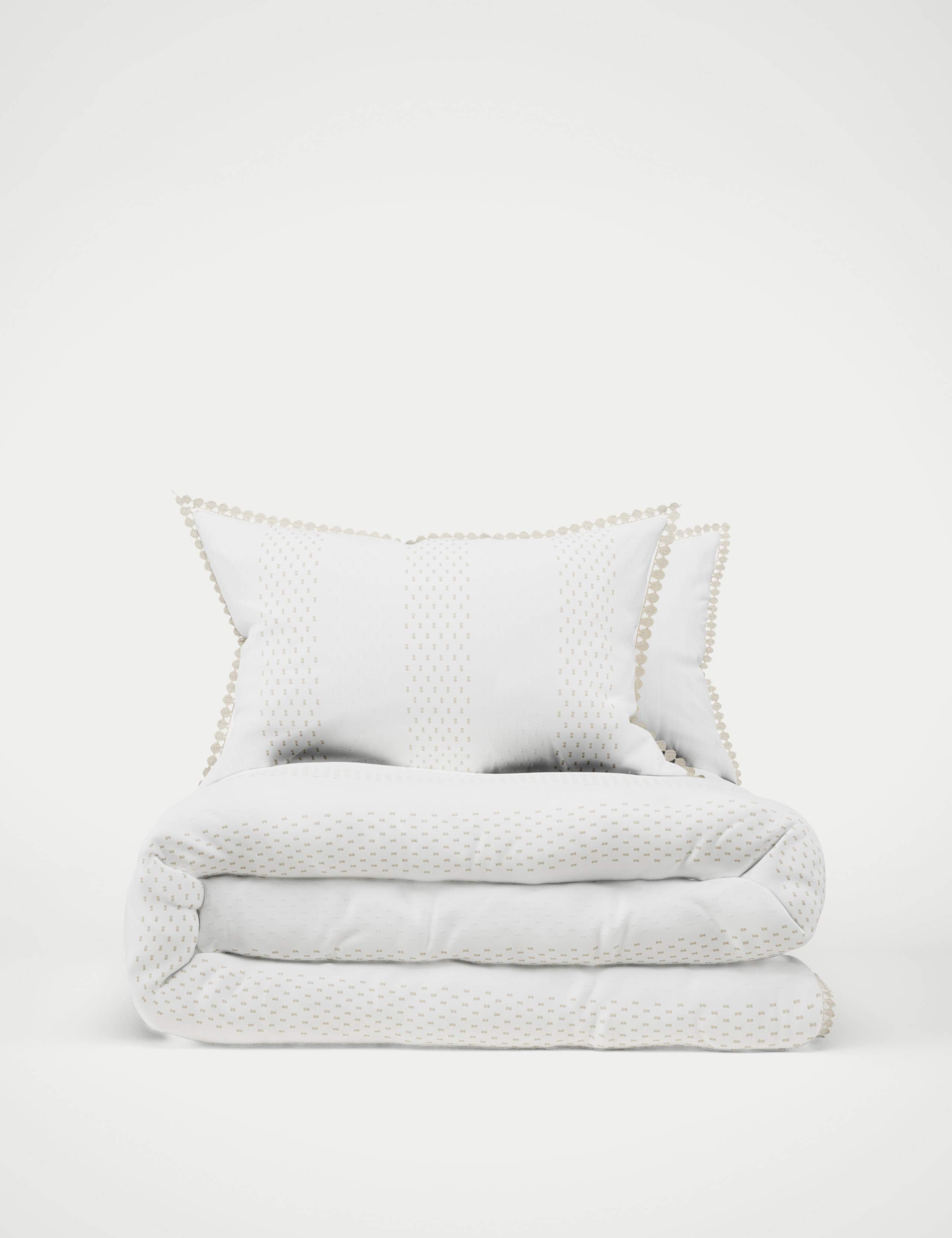 Pure Cotton Striped Dobby Bedding Set 2 of 5