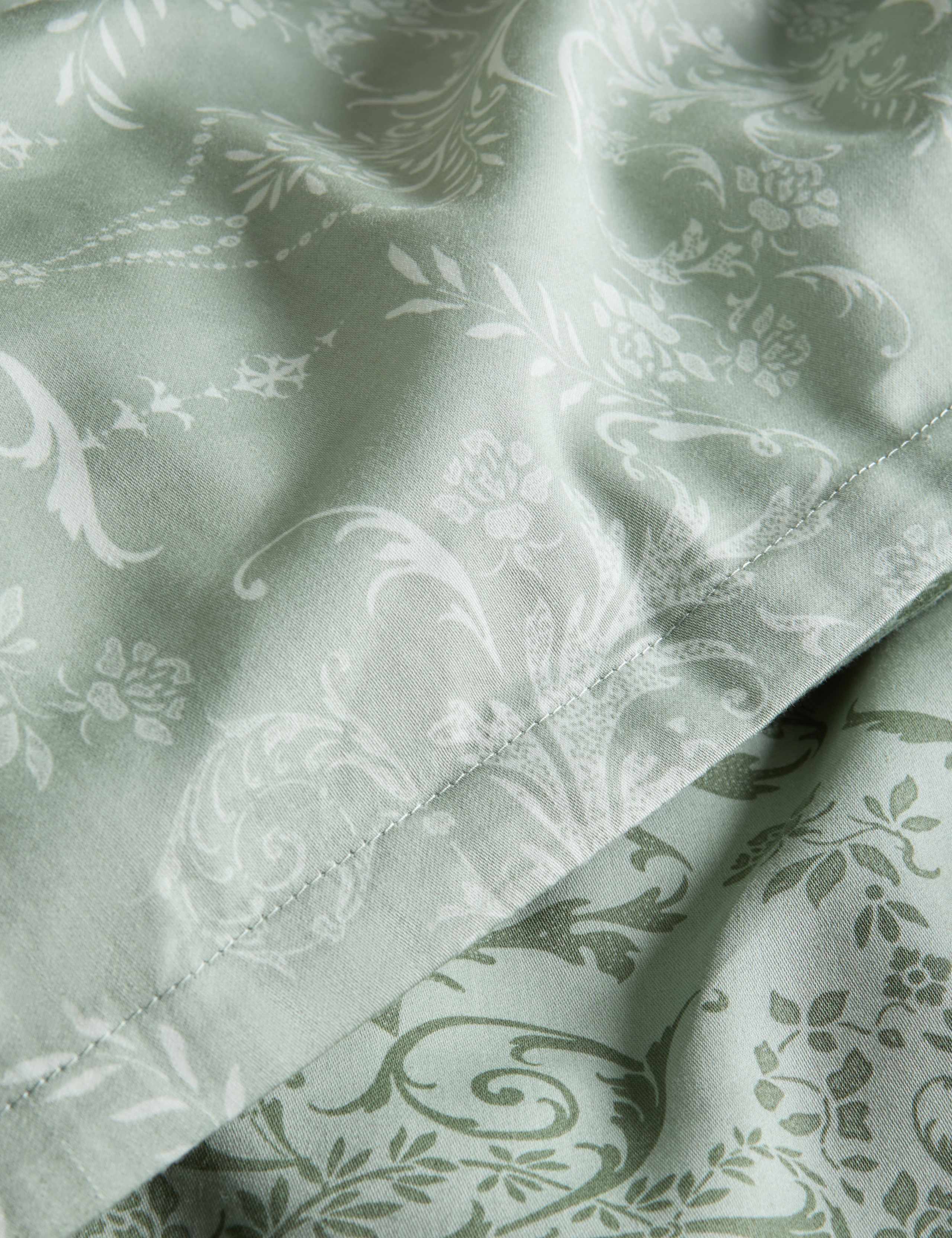 Aida-Alouette Damask Sateen Bedding Set 6 of 7