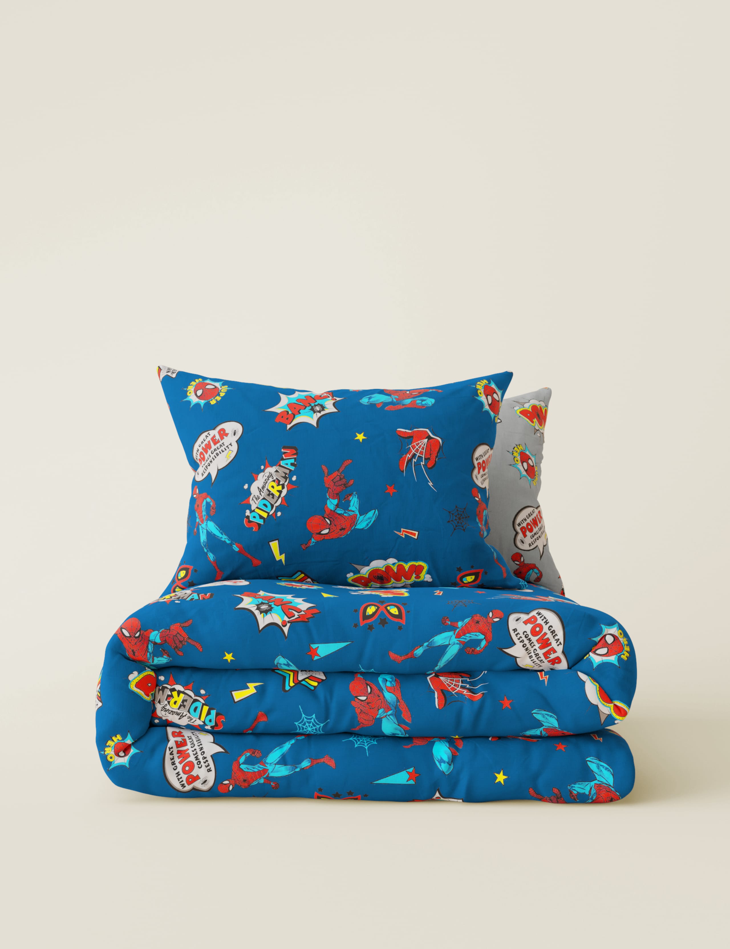 Spider-Man™ Comic Cotton Blend Bedding Set 2 of 4