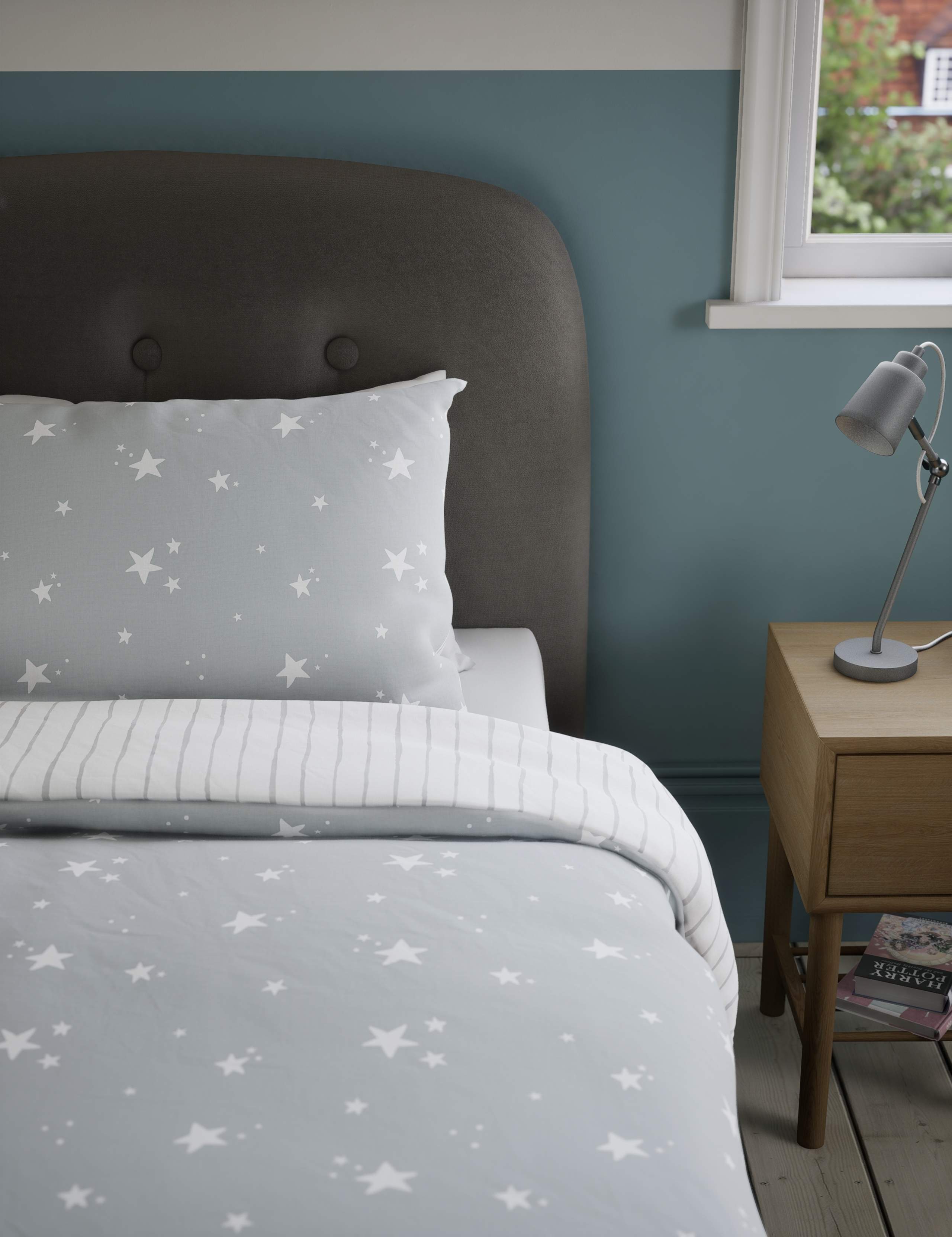 Ditsy Stars Lyocell Rich Bedding Set 3 of 4