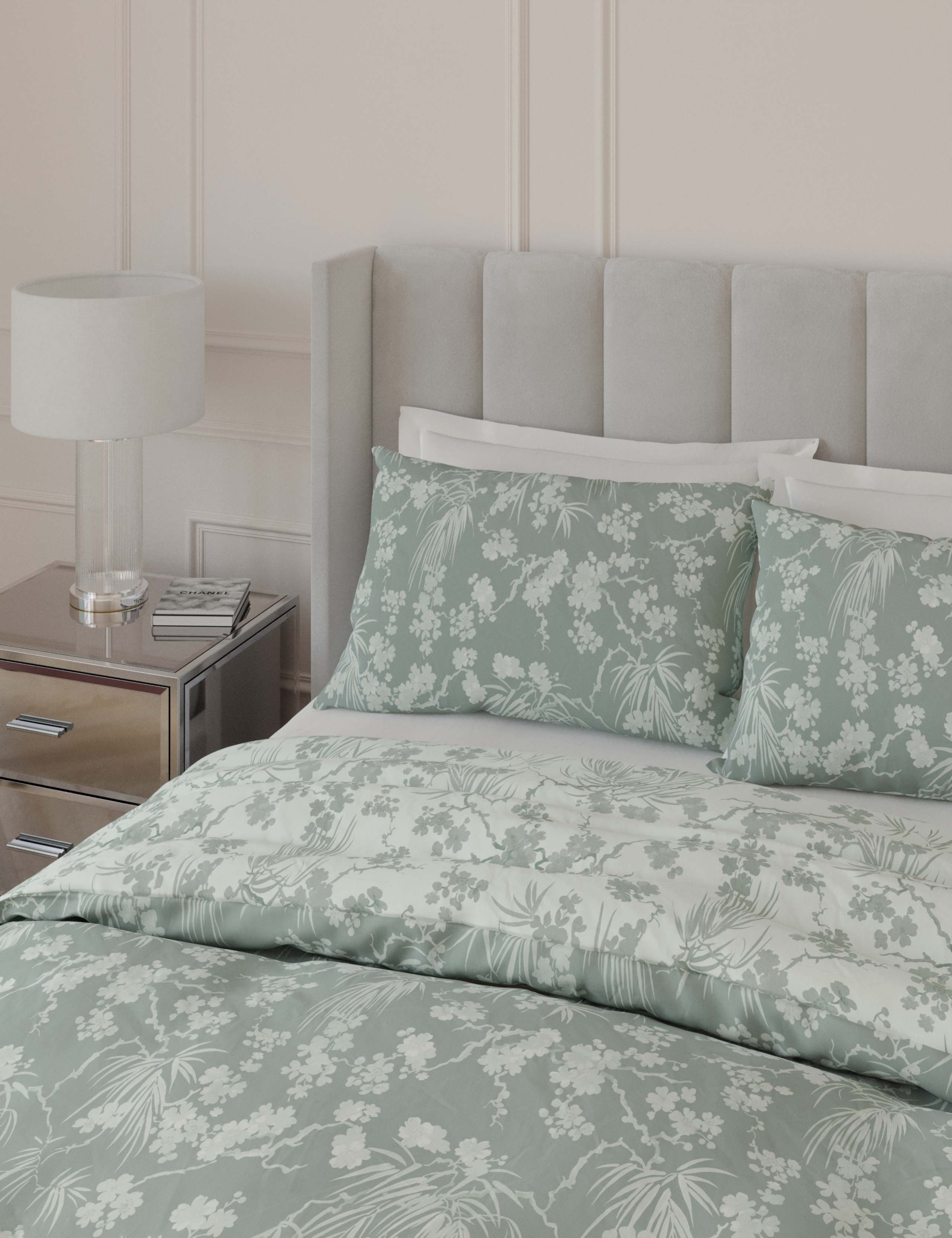 Pure Cotton Blossom Bedding Set 4 of 4
