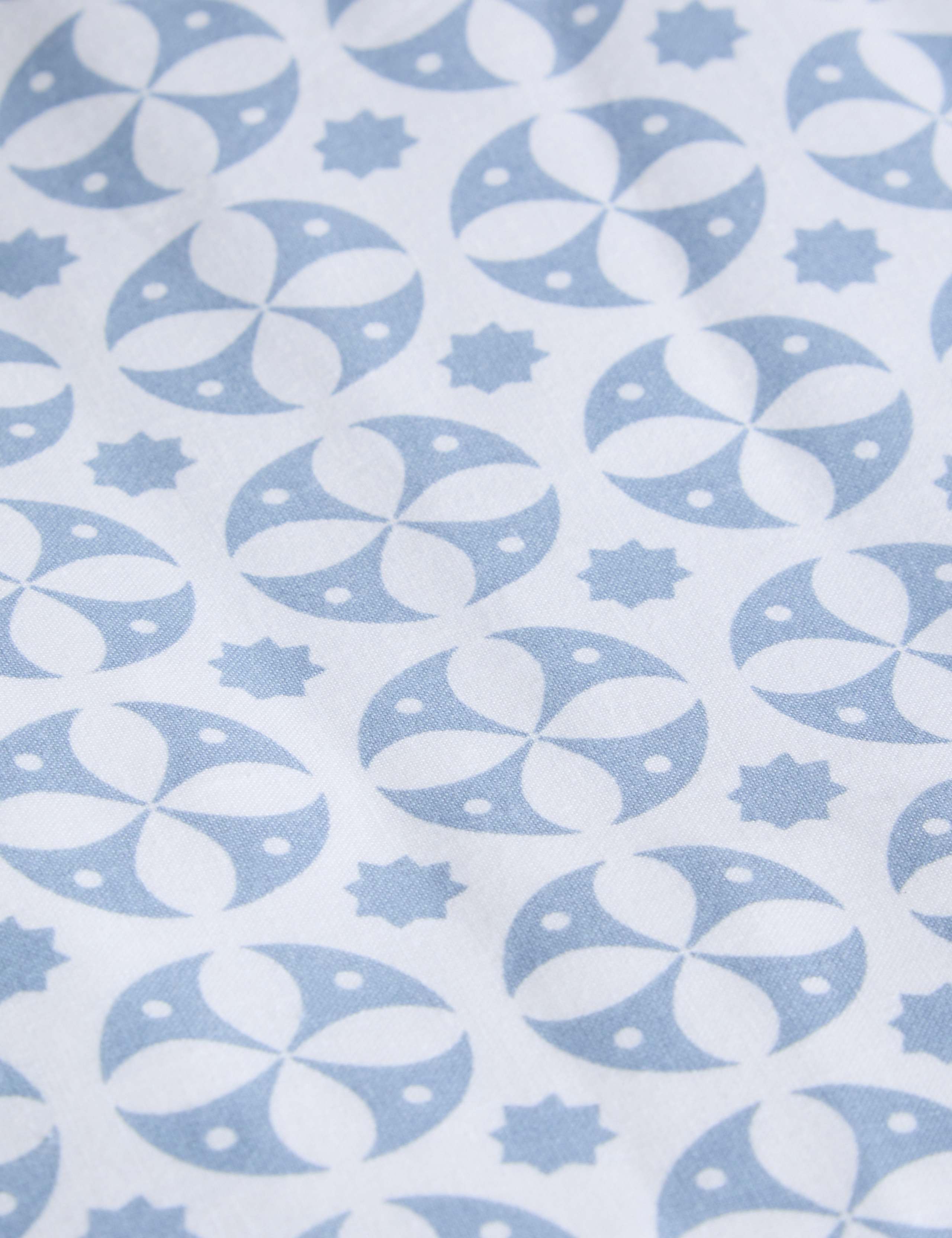 Cotton Blend Circle Star Bedding Set 5 of 6