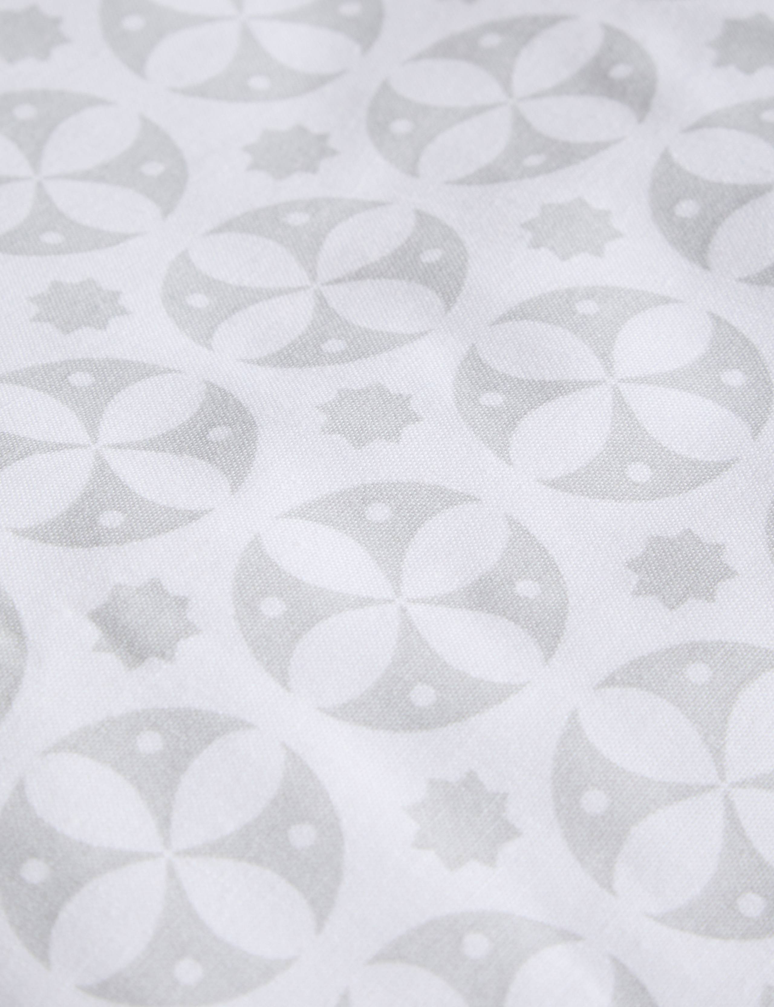 Cotton Blend Circle Star Bedding Set 5 of 6
