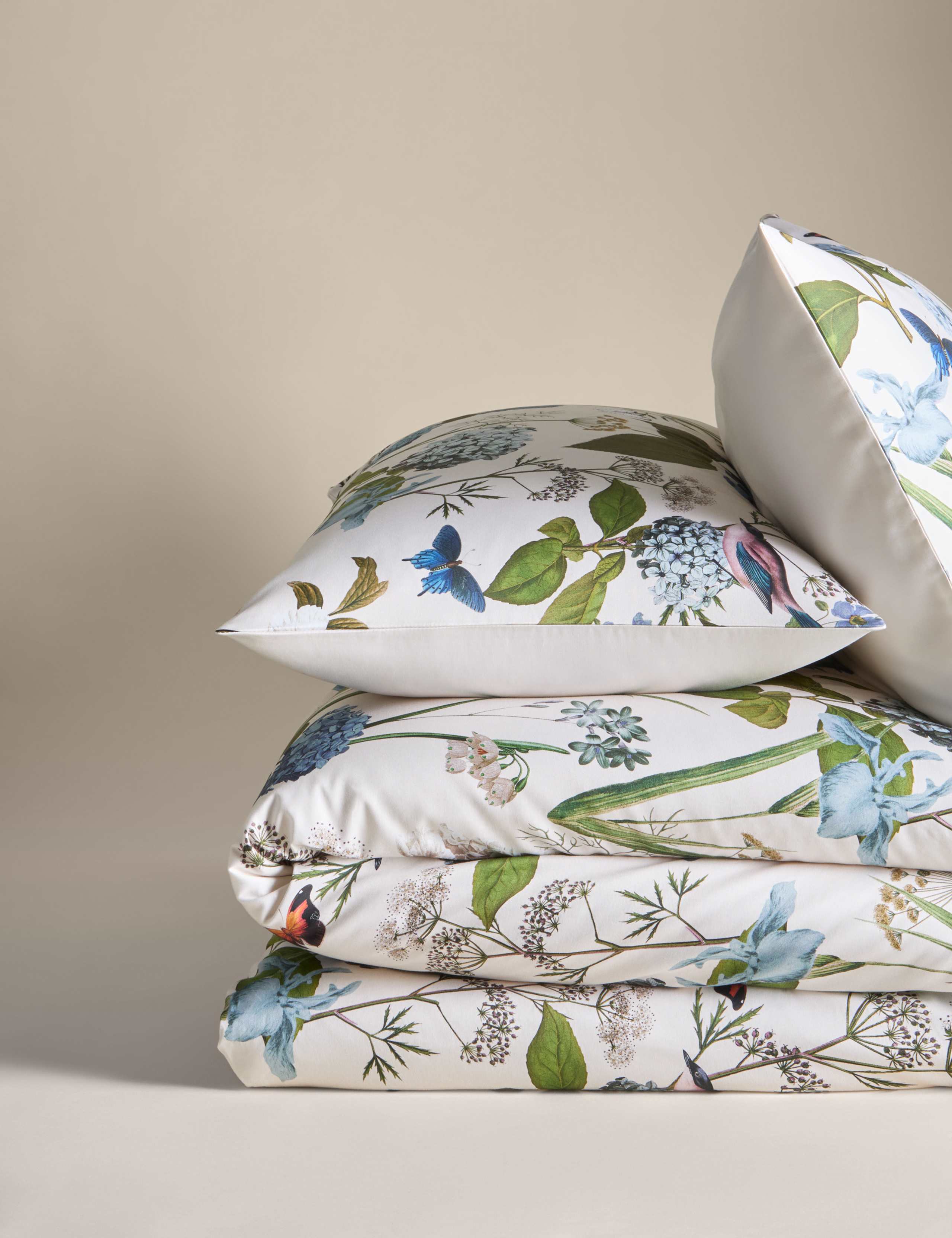 Pure Cotton Floral Bedding Set 2 of 6
