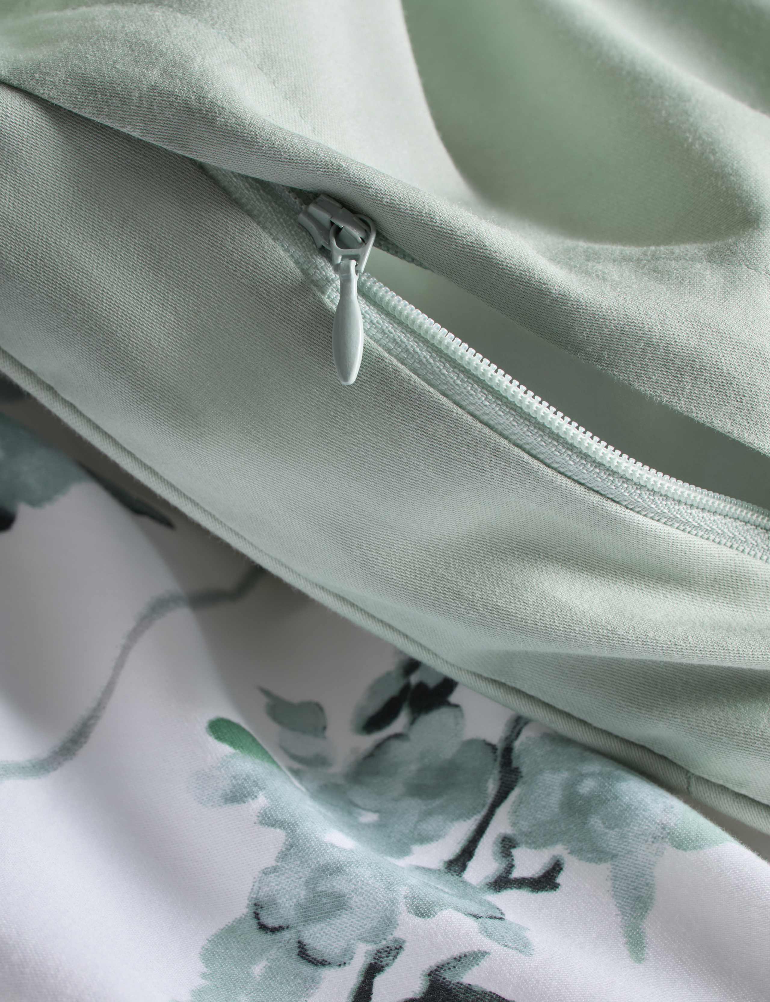 Pure Cotton Sateen Cherry Blossom Bedding Set 5 of 6