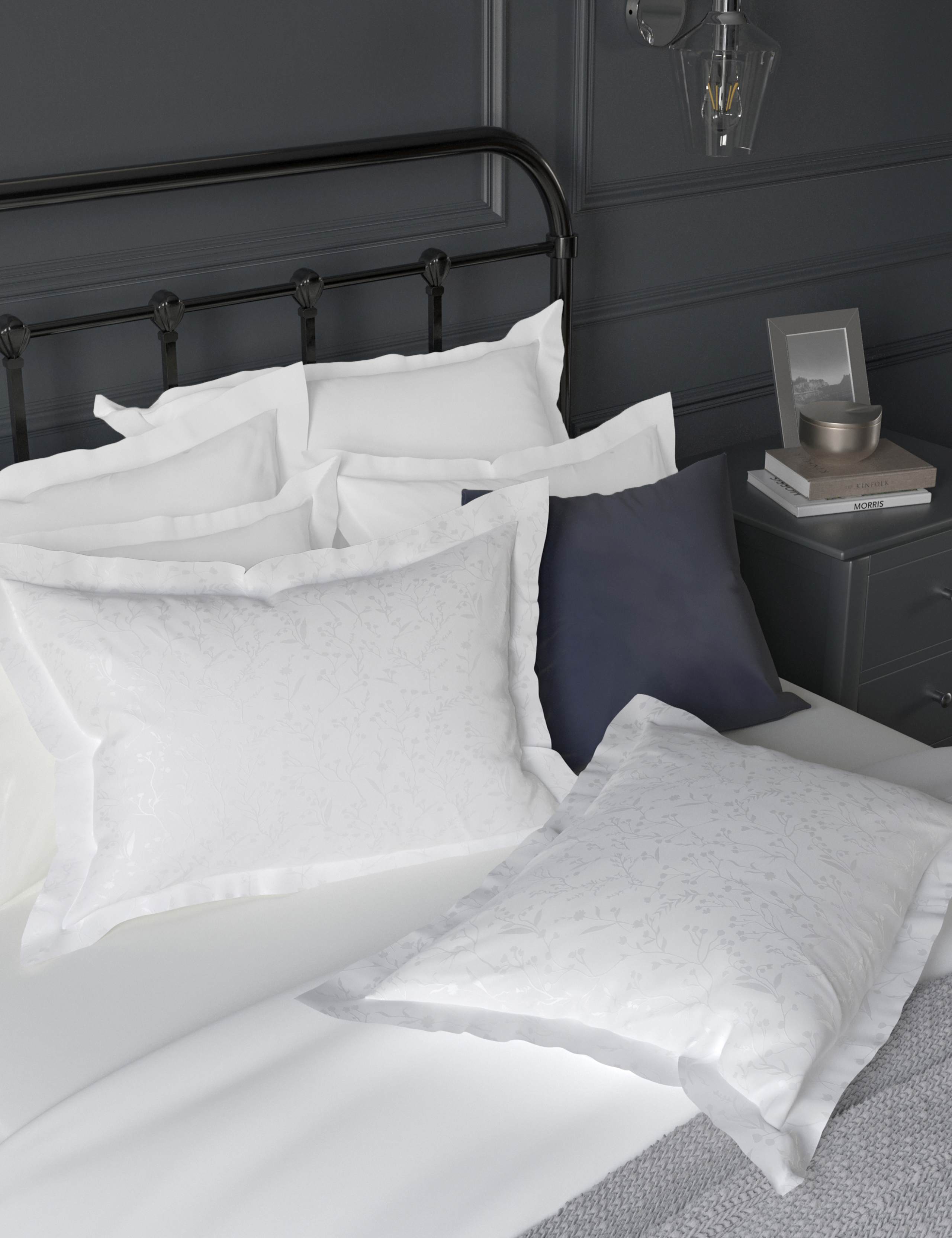 Pure Cotton Spring Foliage Jacquard Bedding Set 3 of 3