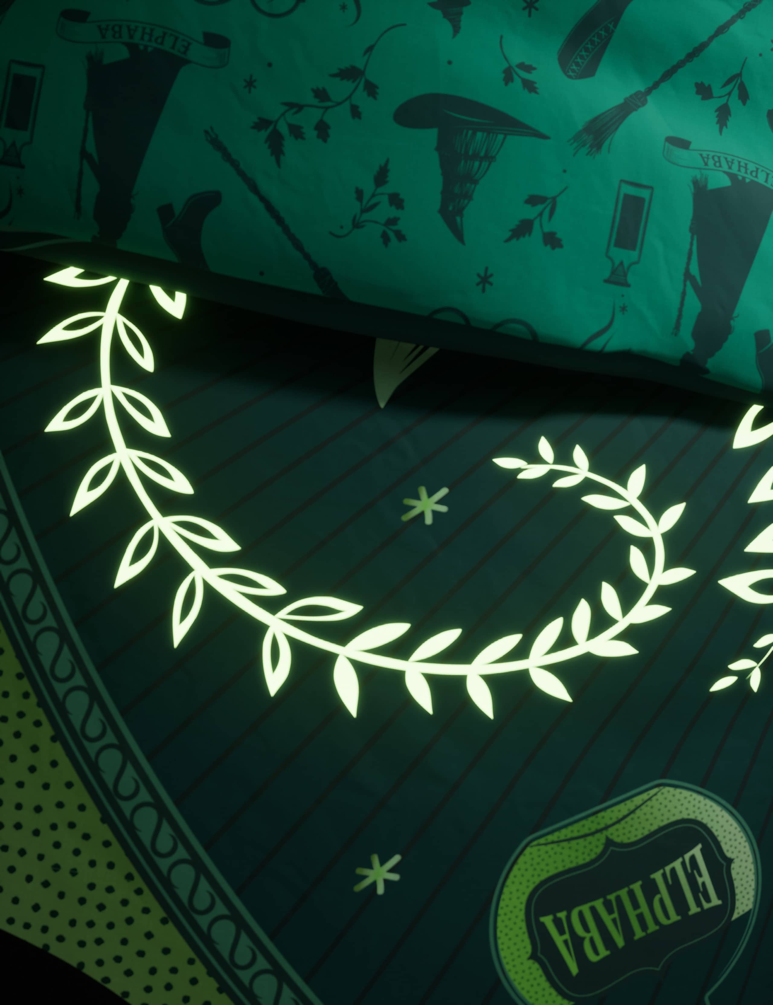 Pure Cotton Wicked™ Elphaba Bedding Set 4 of 5