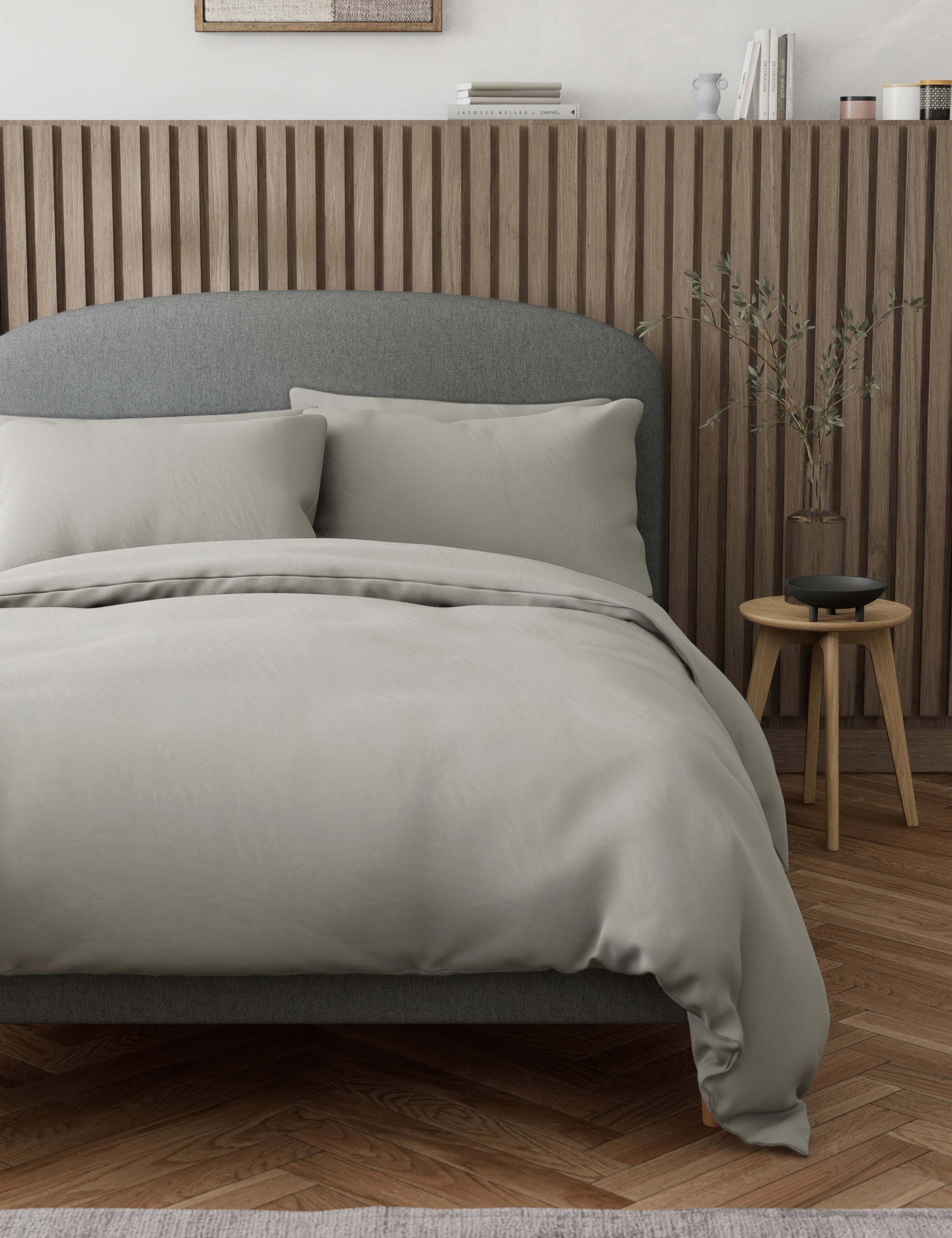 Pure Cotton 300 Thread Count Bedding Set 3 of 3