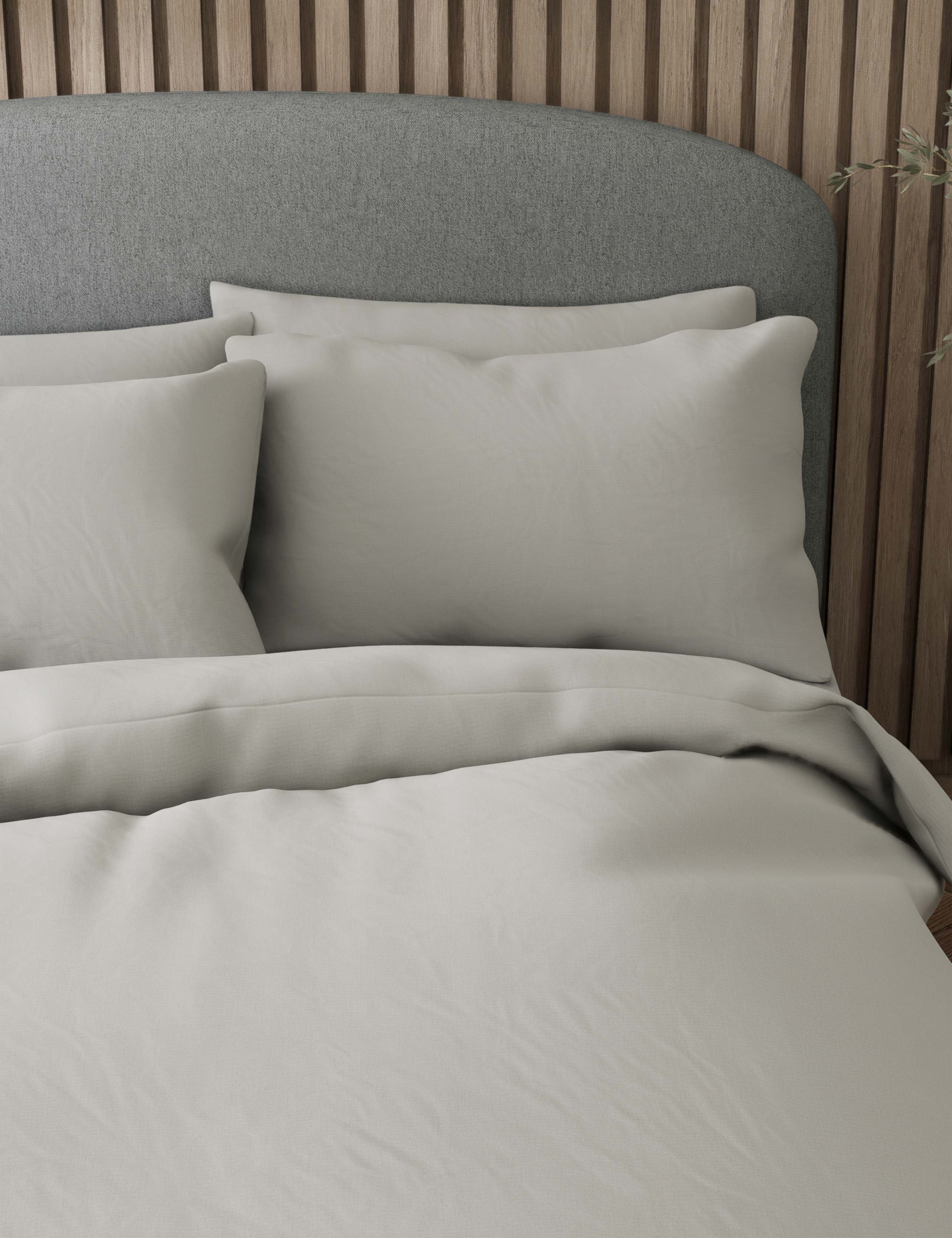 2pk Pure Cotton 300 Thread Count Pillowcases 3 of 3