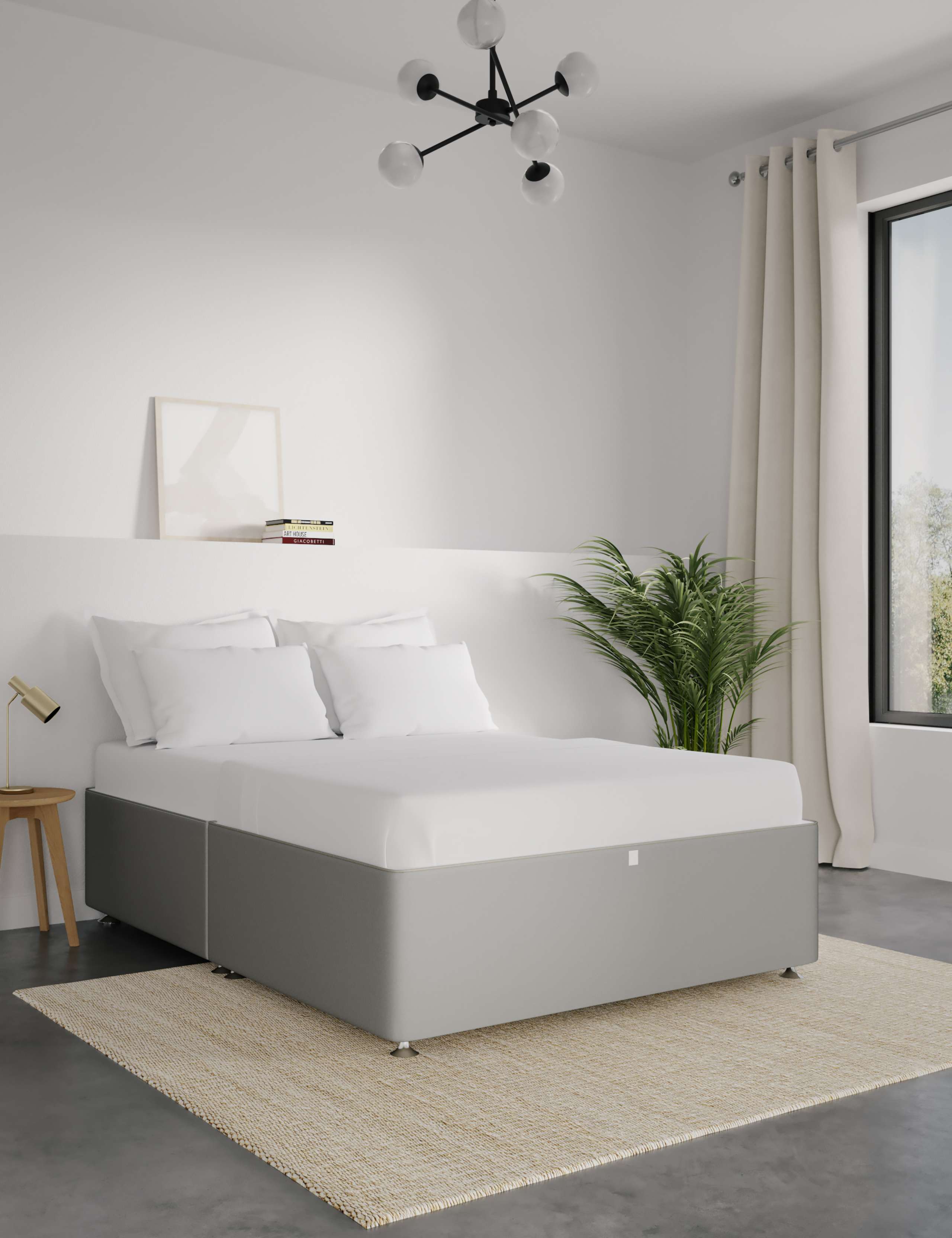 Classic Firm Non Storage Divan 1 of 5