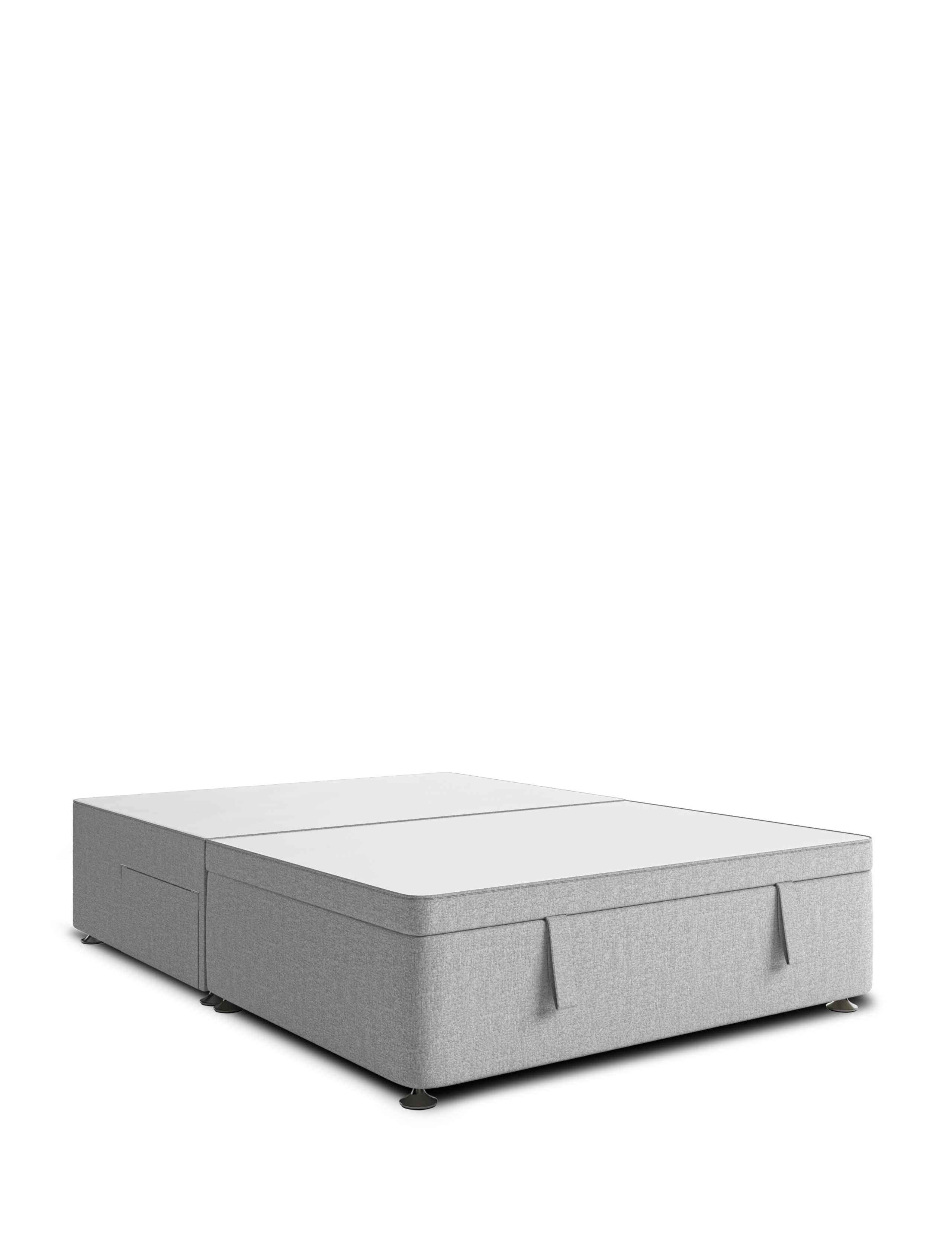 Half End Ottoman 2 Small Drawer Divan 2 of 7