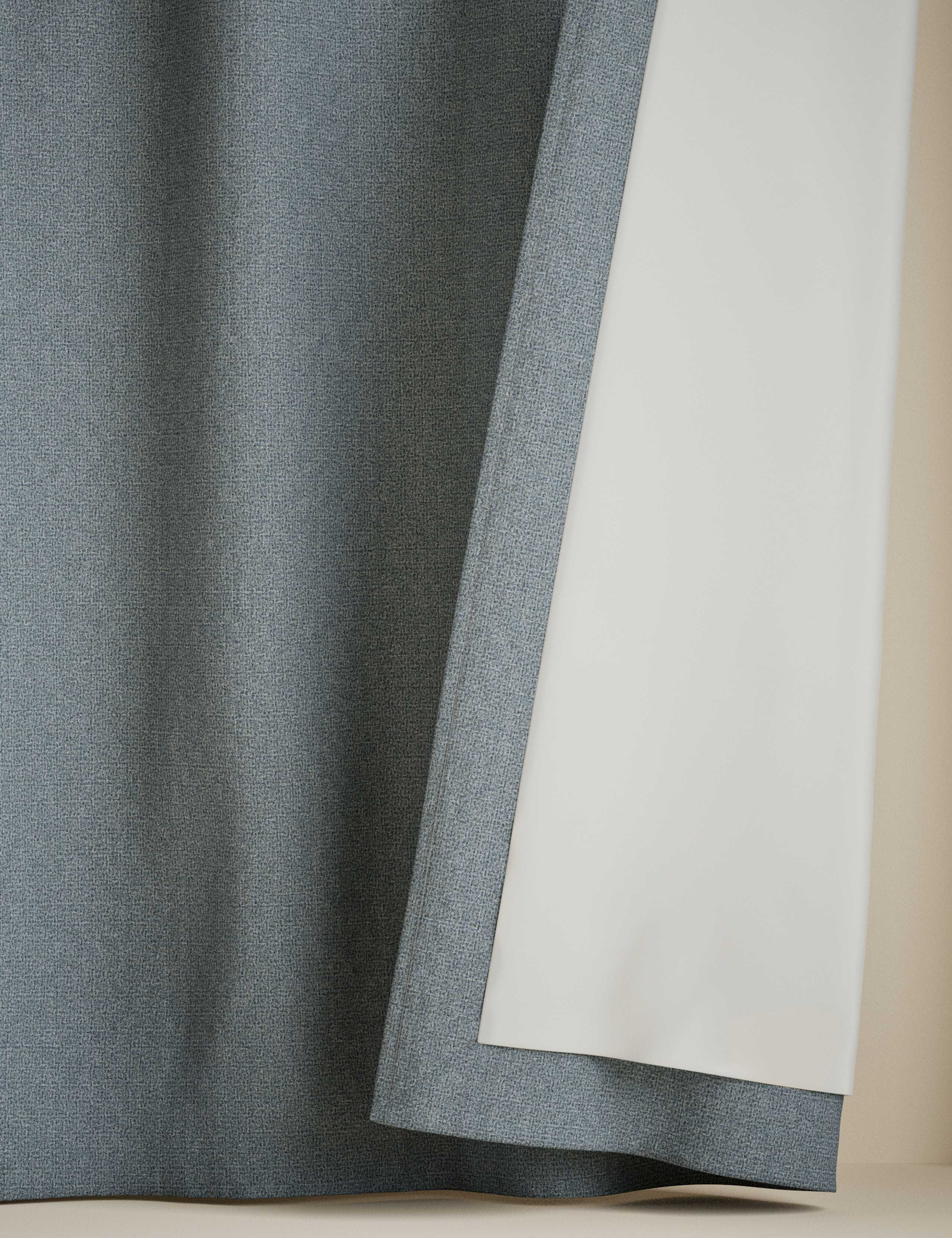 Basketweave Eyelet Curtains 5 of 6