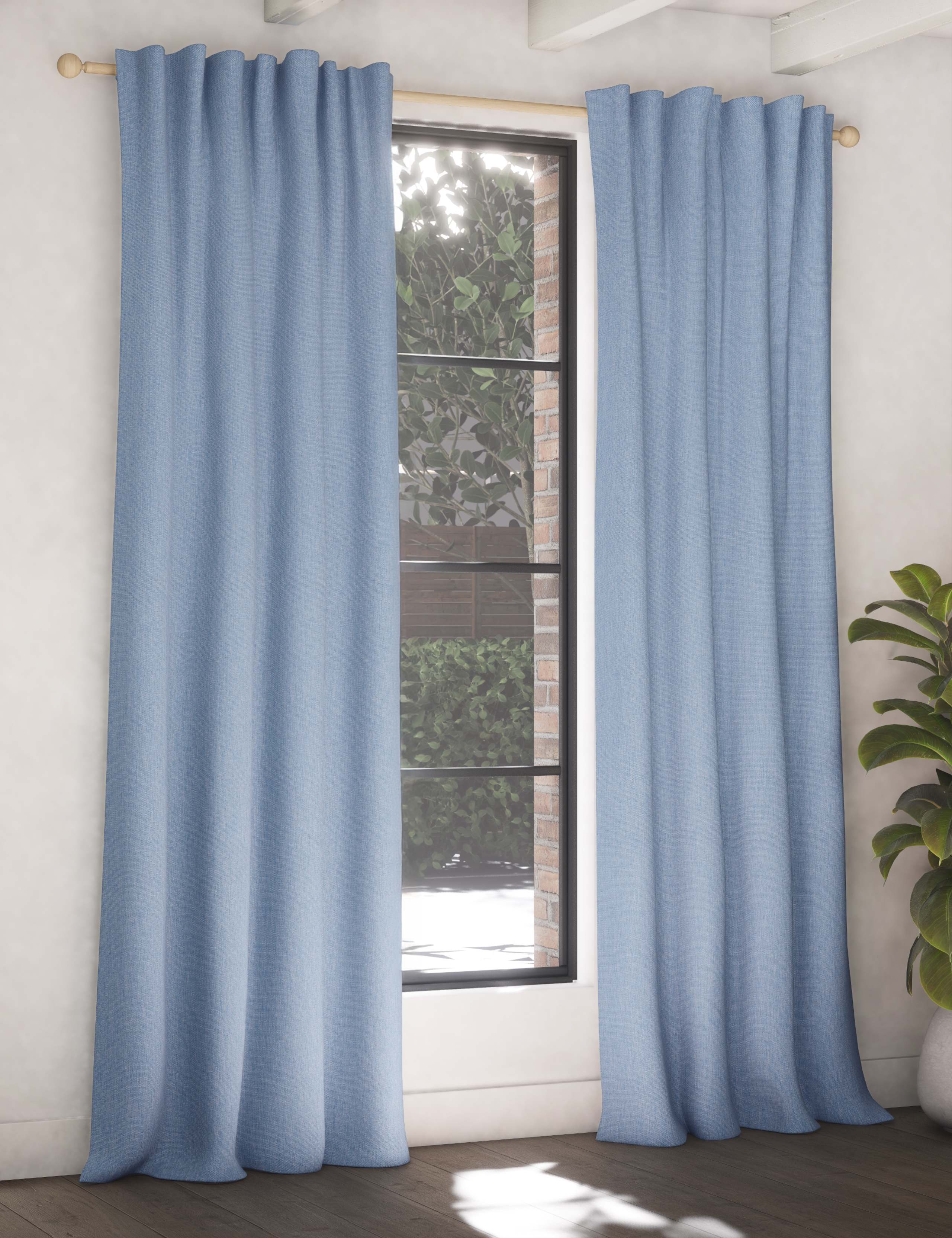 Brushed Multiway Blackout Curtains 3 of 6