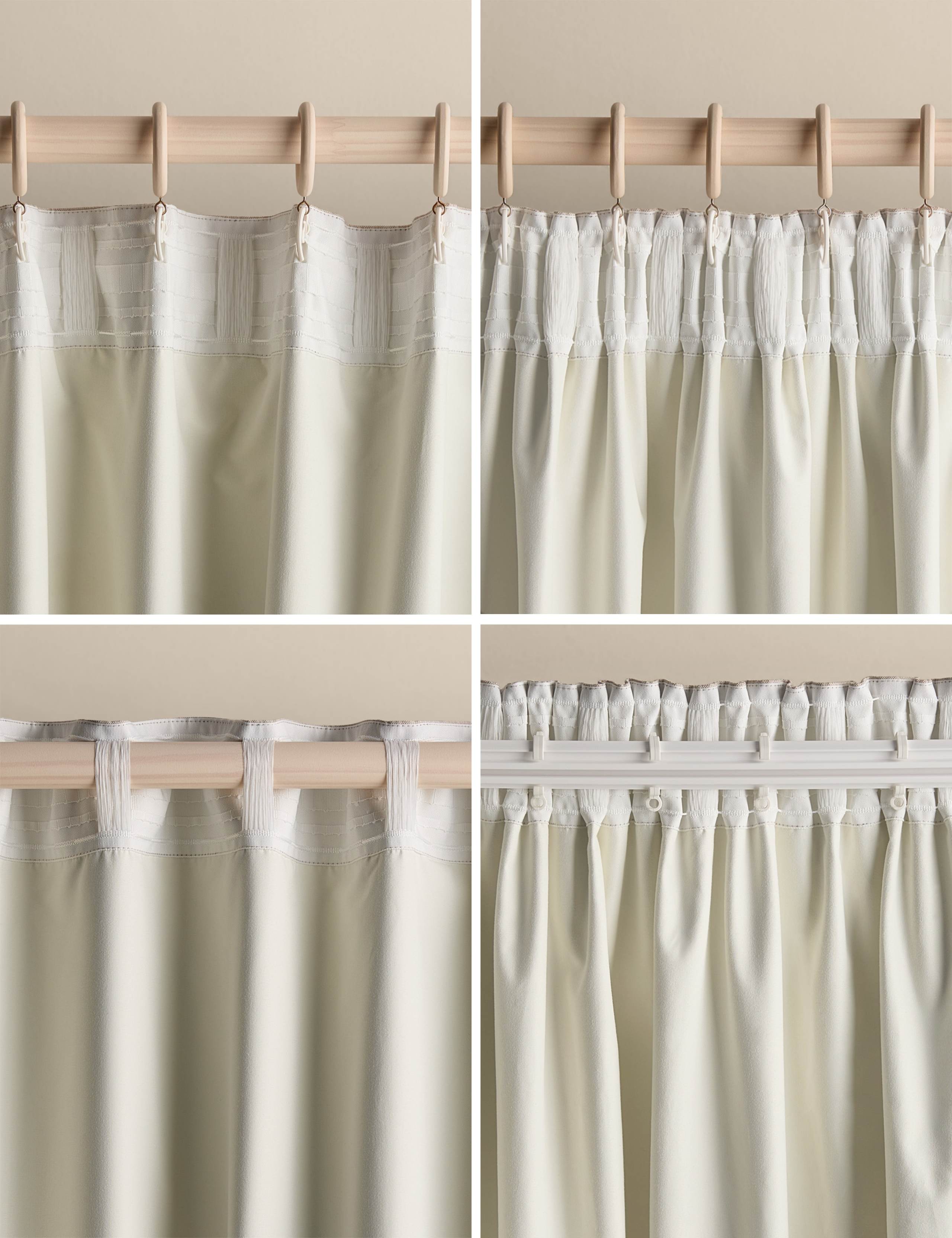 Brushed Multiway Blackout Curtains 6 of 6