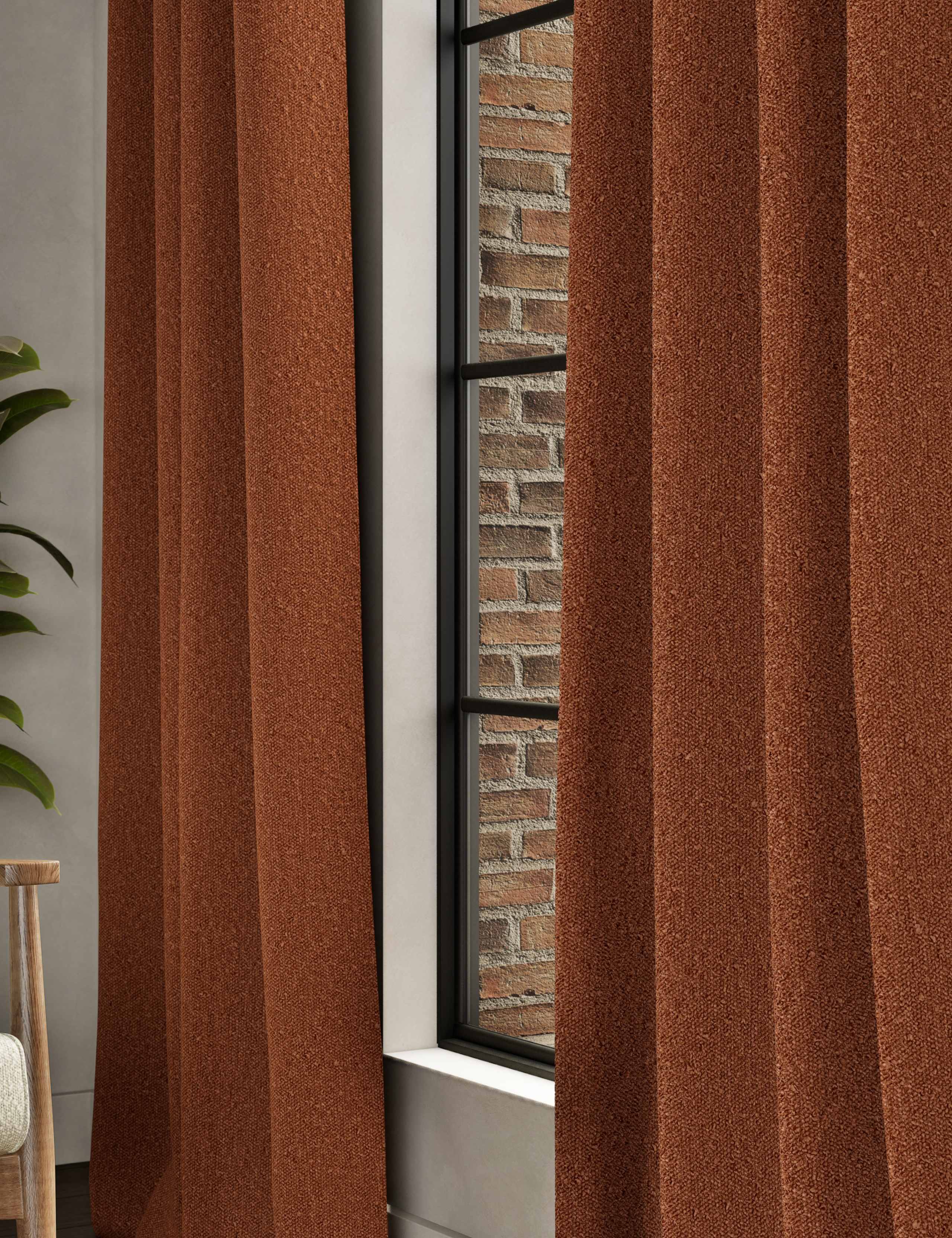 Bouclé Eyelet Curtains 2 of 4