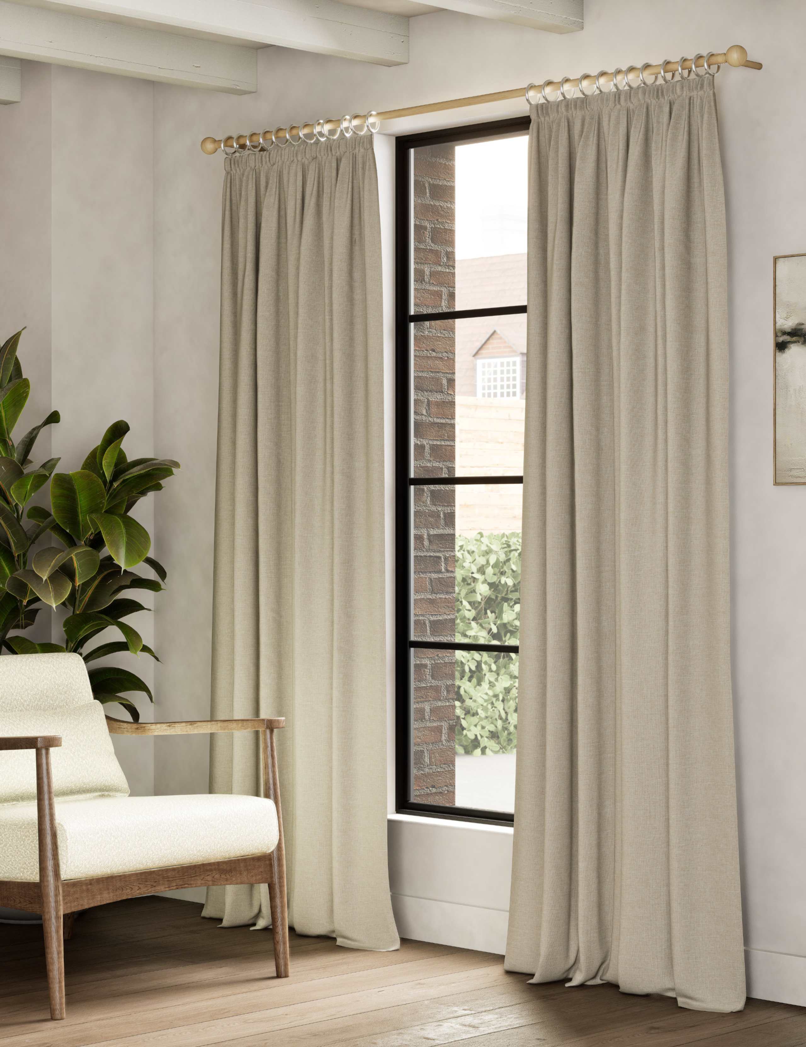 Isabelle Pencil Pleat Blackout Curtains 3 of 5