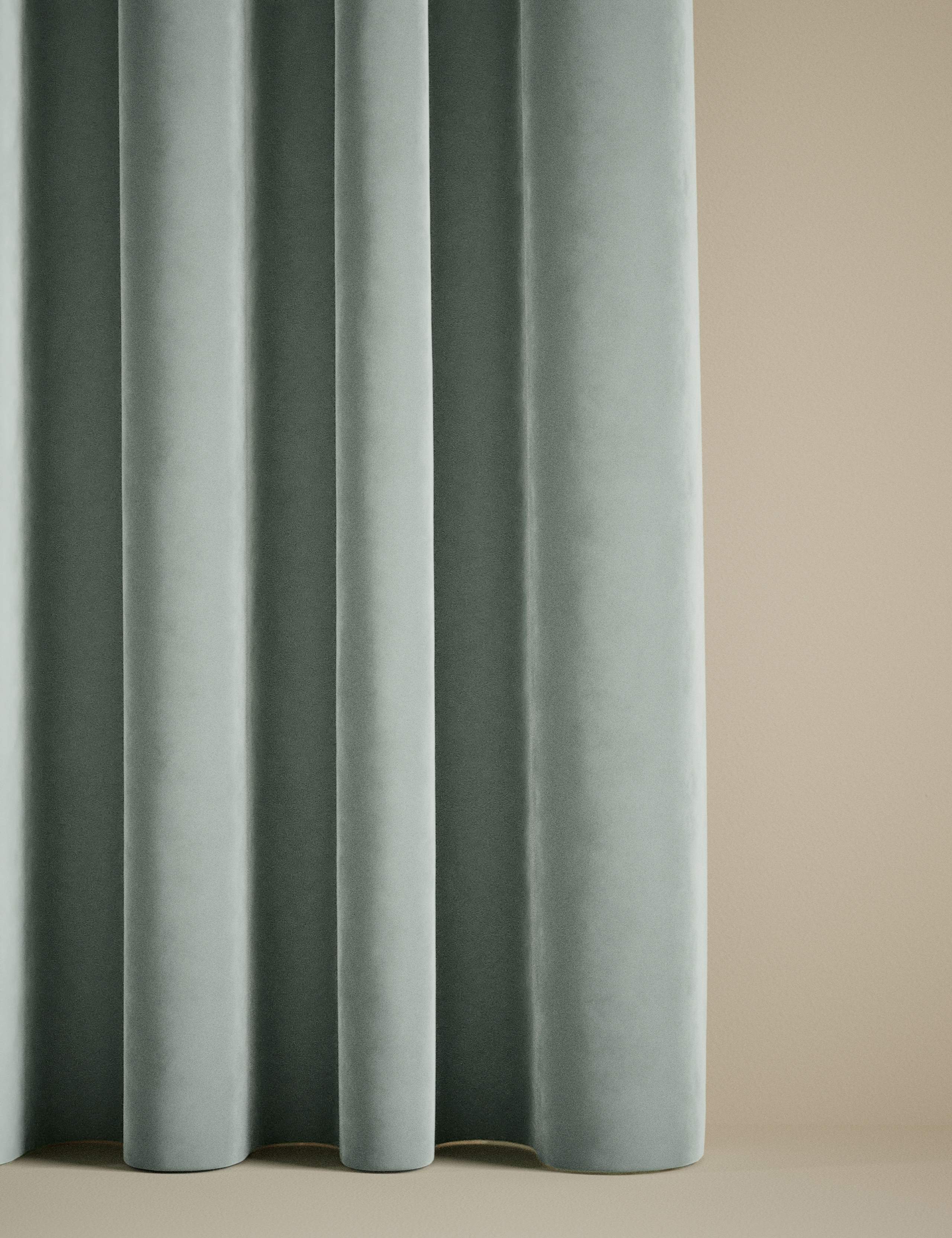 Velvet Eyelet Curtains 5 of 5