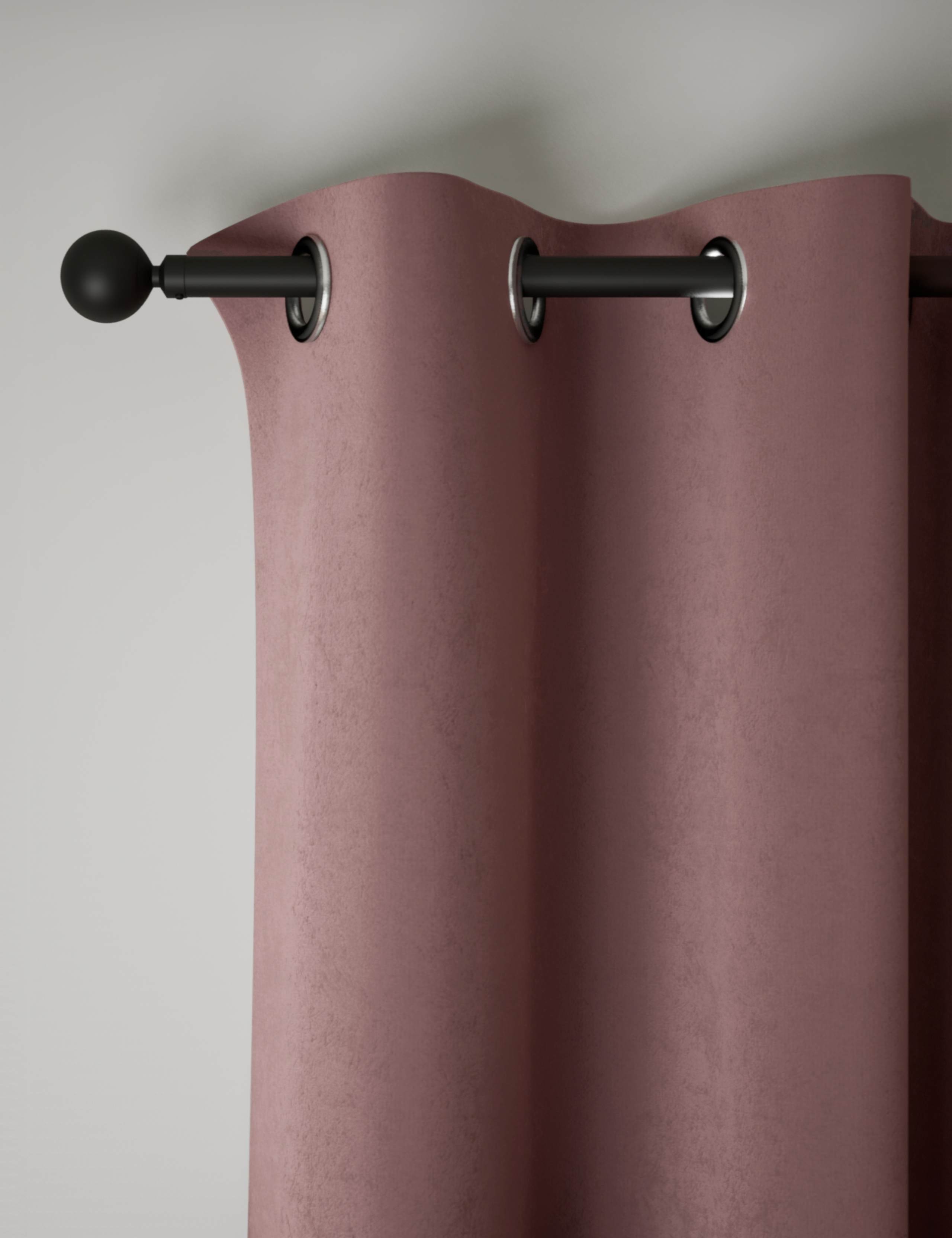 Velvet Eyelet Curtains 1 of 5