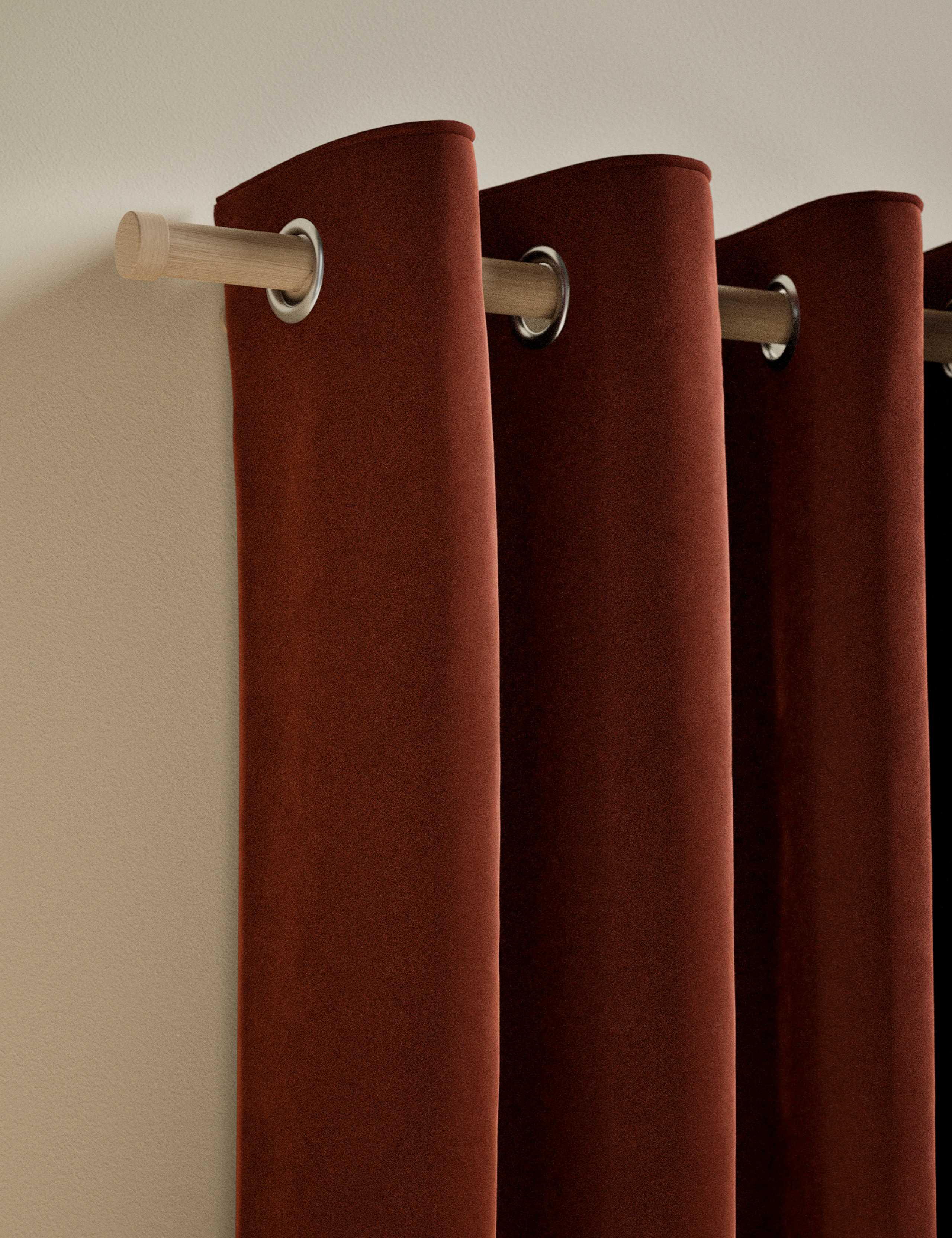 Velvet Eyelet Curtains 8 of 8