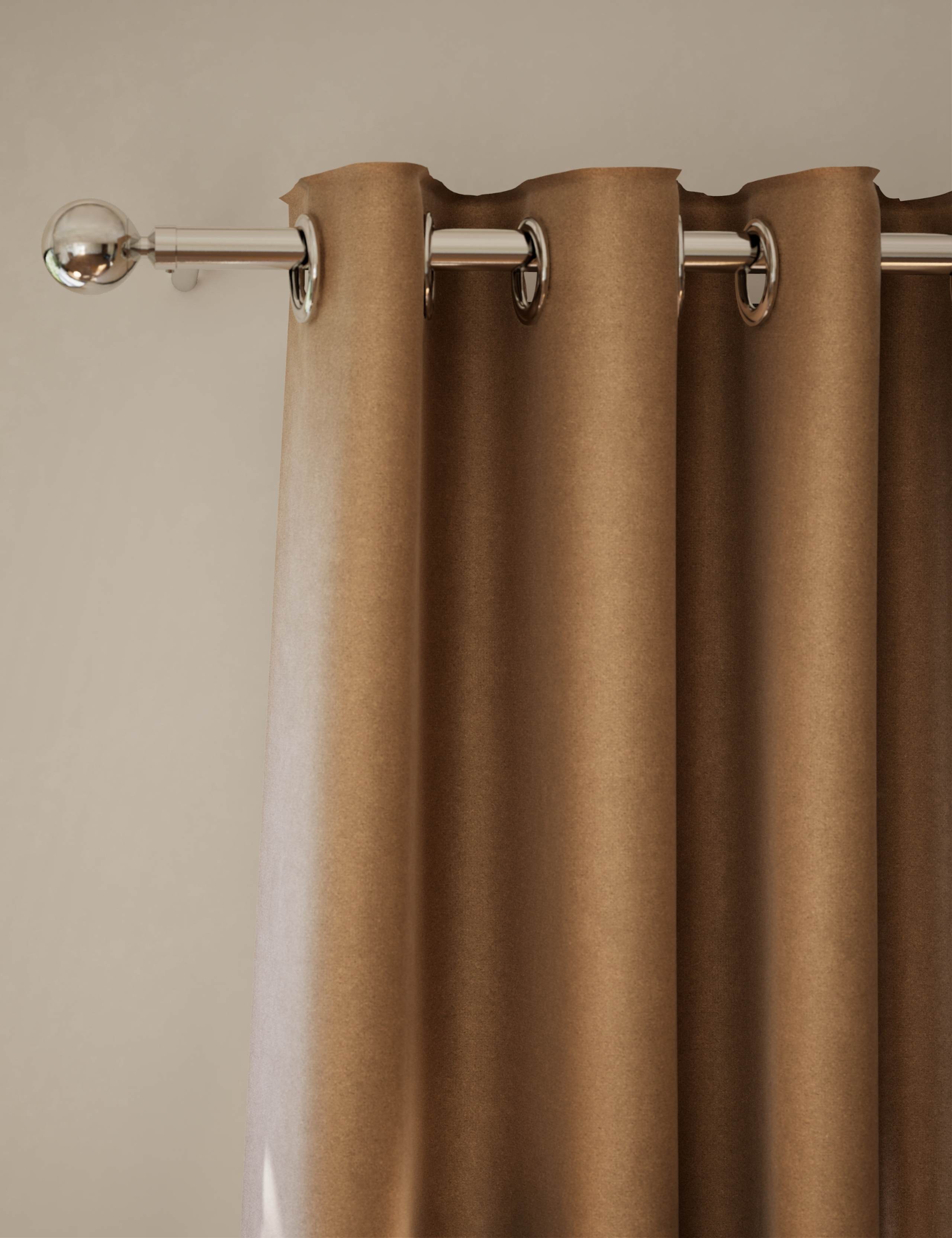 Velvet Eyelet Curtains 1 of 4