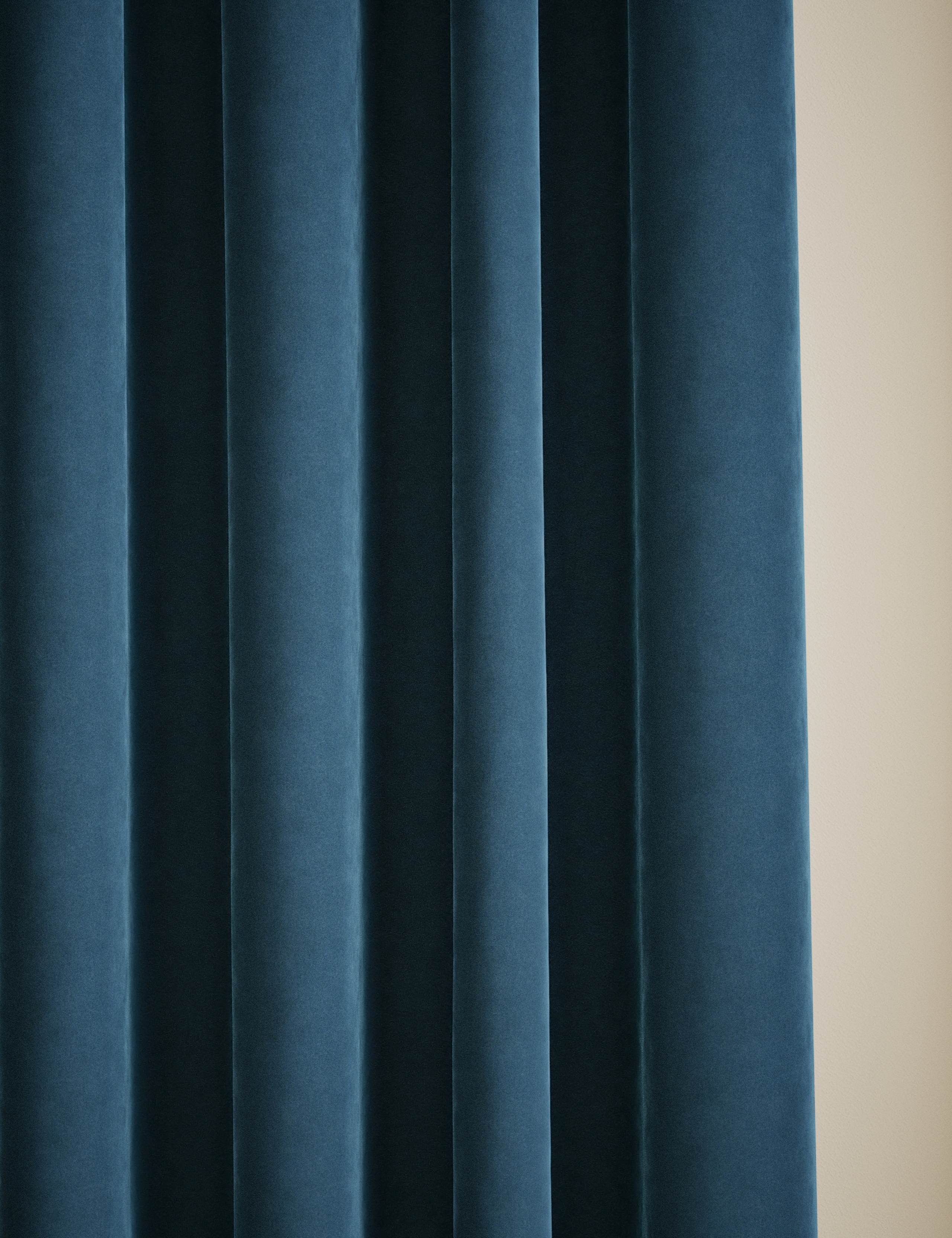 Velvet Eyelet Curtains 2 of 6