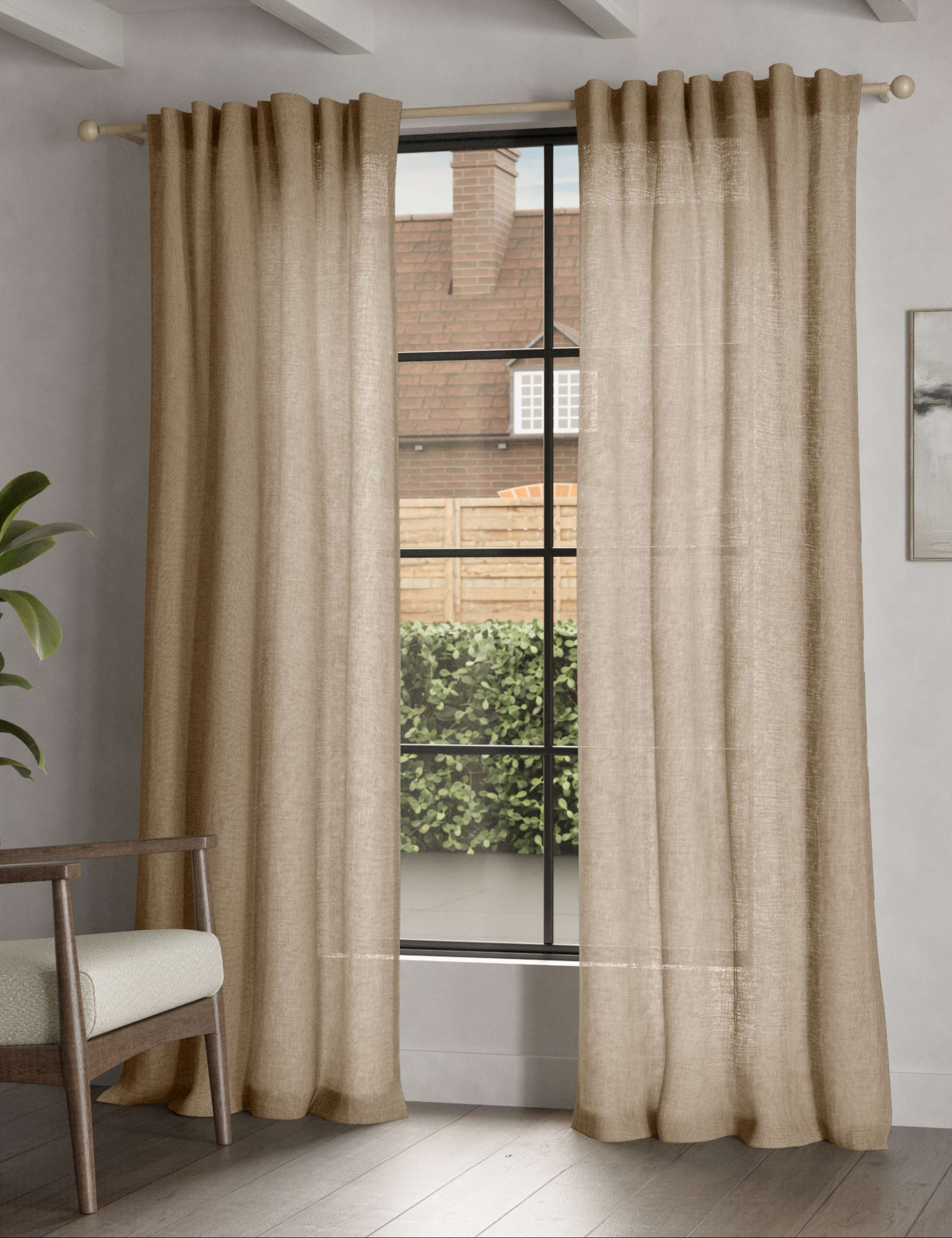 Cotton Rich Sheer Curtains 3 of 5