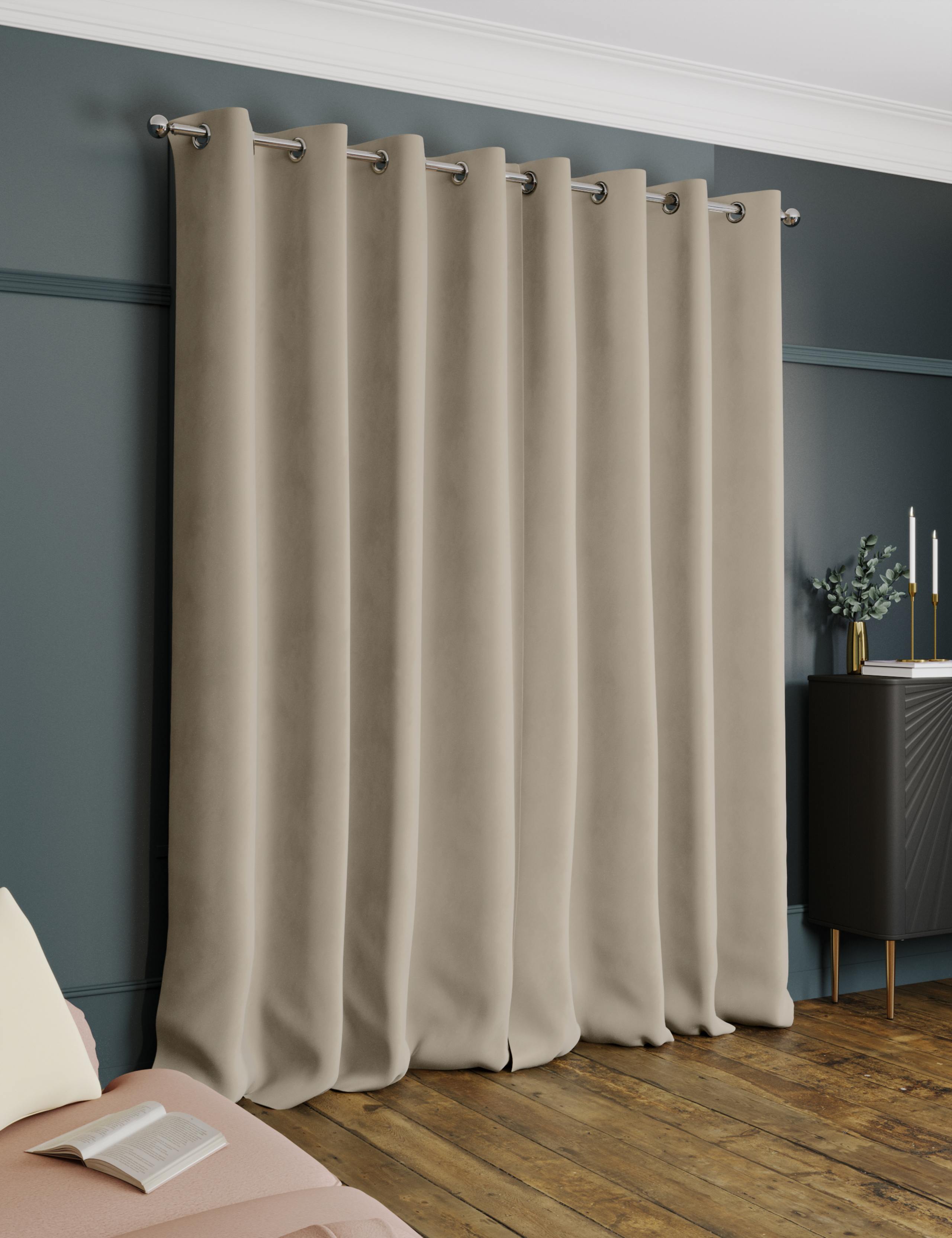 Velvet Eyelet Ultra Thermal Curtains 4 of 7