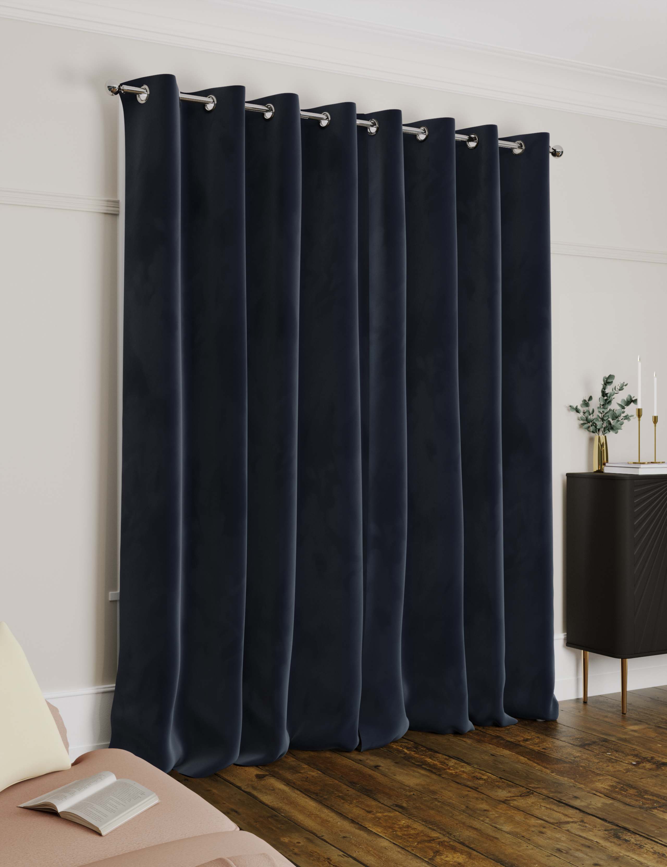 Velvet Eyelet Ultra Thermal Curtains 4 of 5