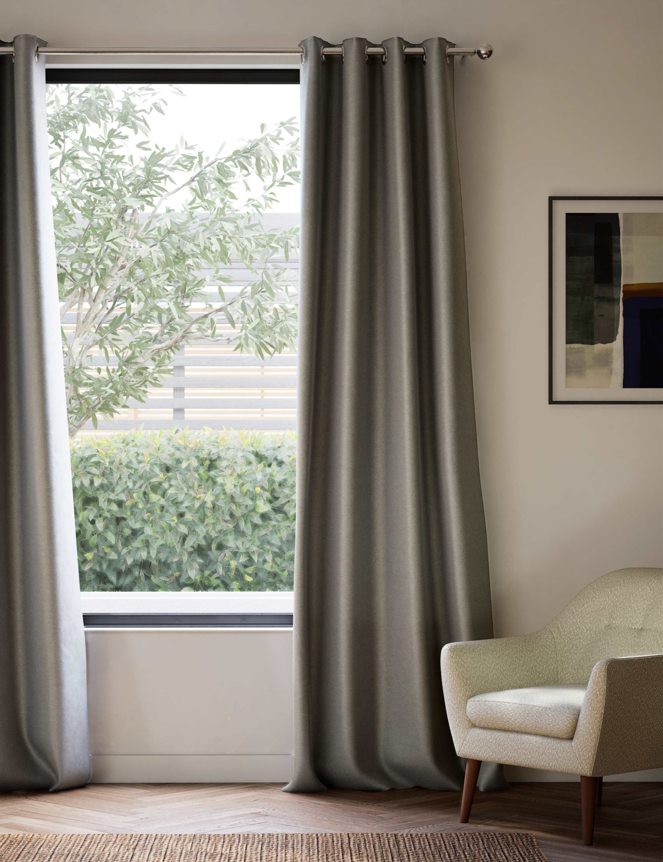 Velvet Eyelet Ultra Thermal Curtains 3 of 5