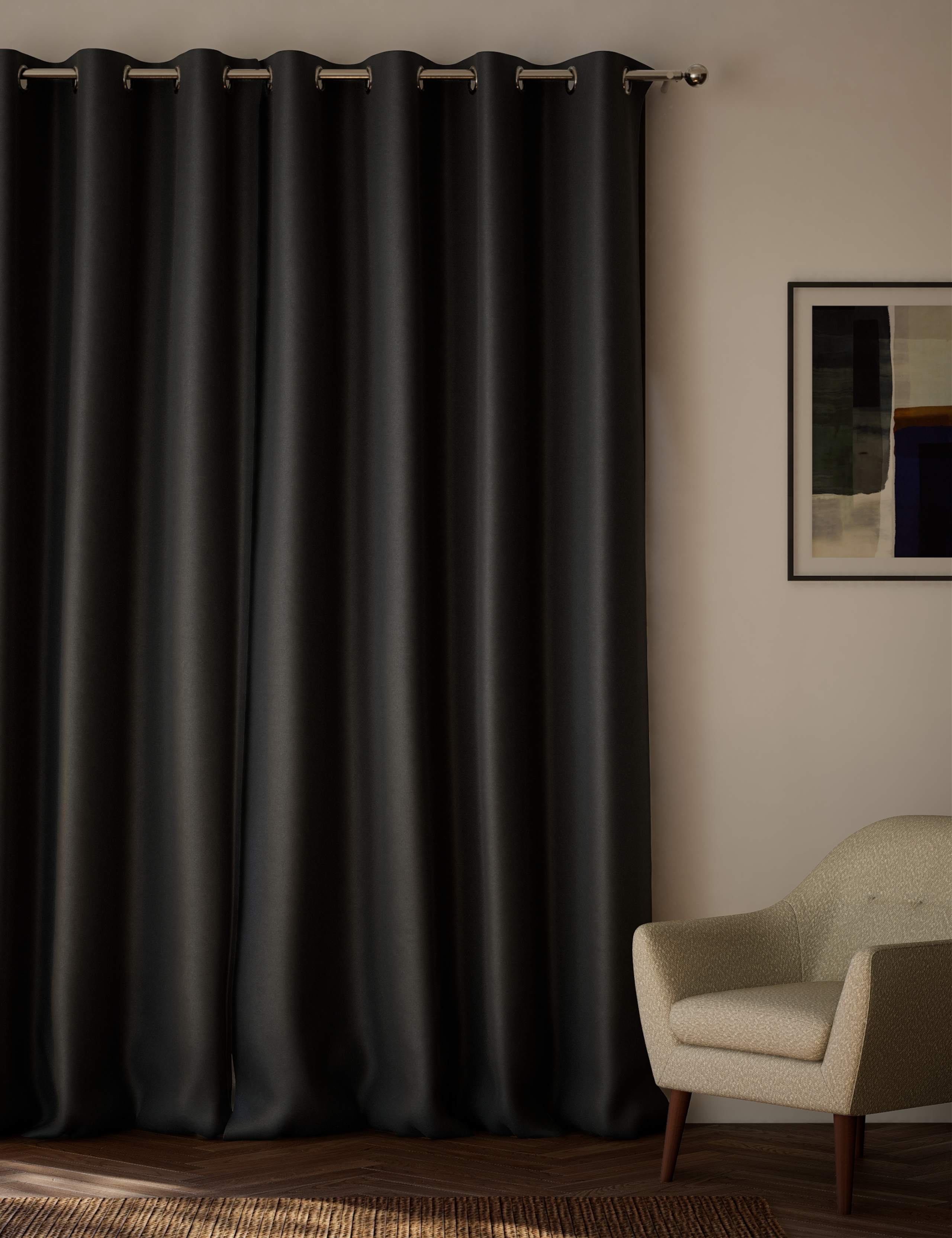 Velvet Eyelet Ultra Thermal Curtains 4 of 5