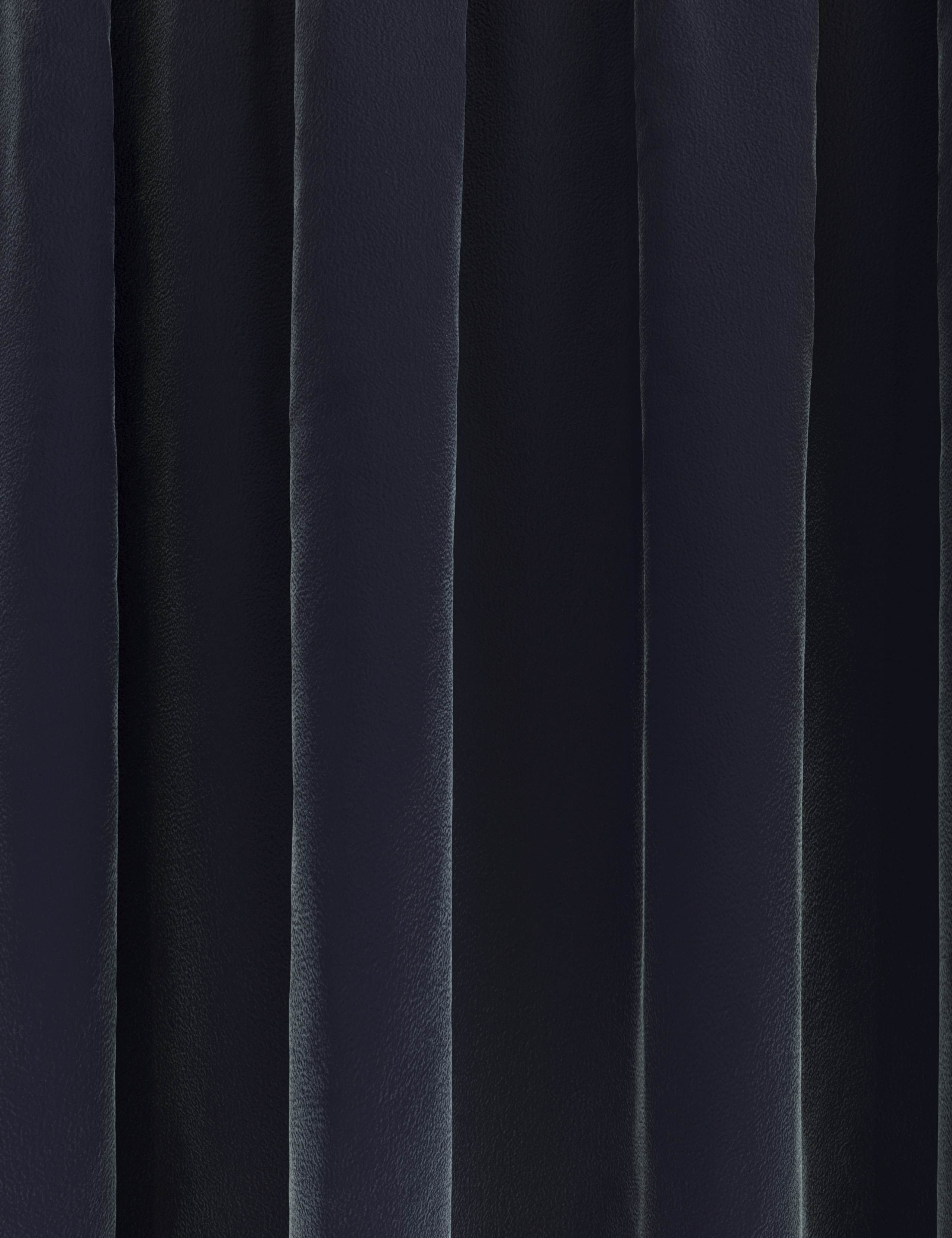 Velvet Pencil Pleat Ultra Thermal Curtains 2 of 5