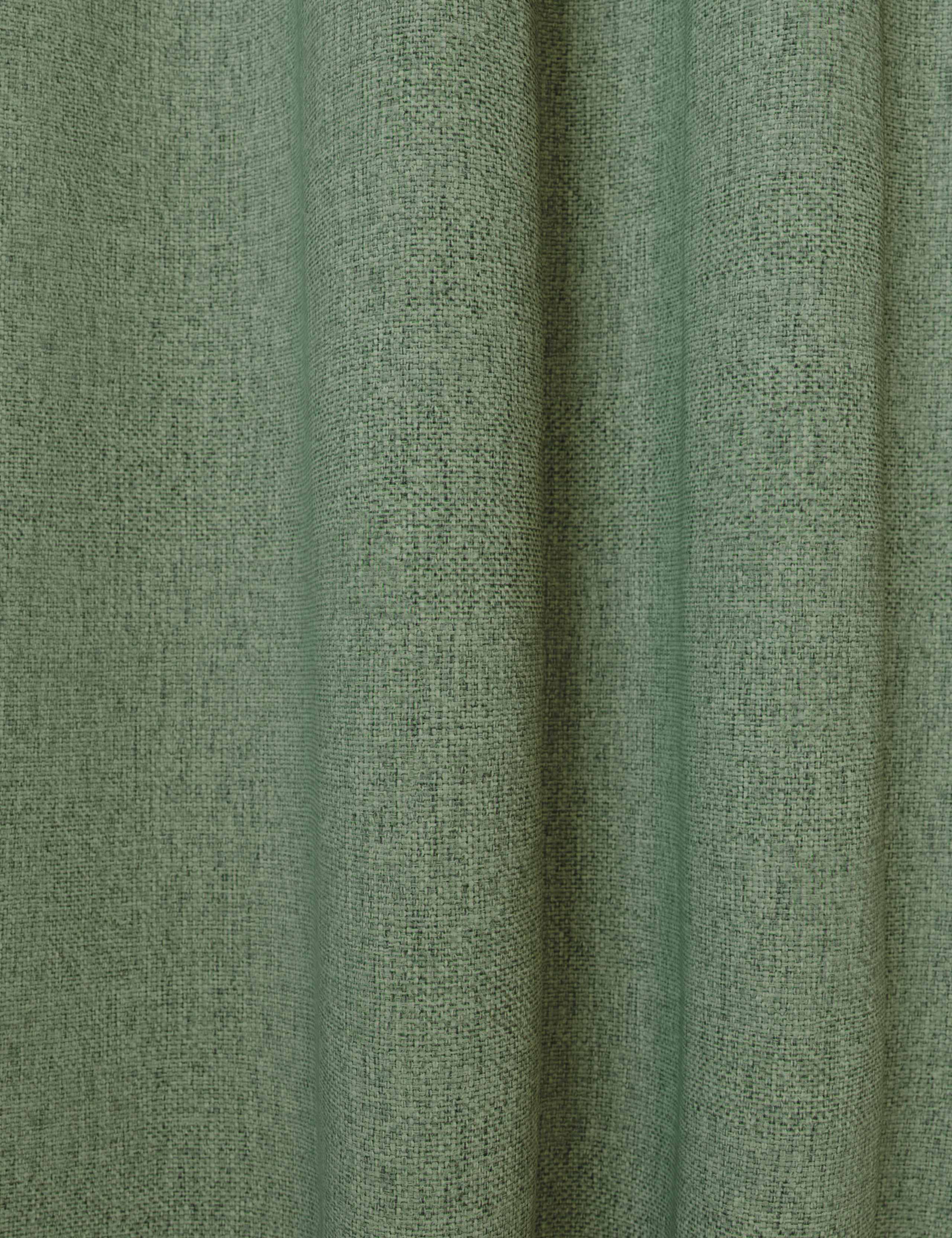 Brushed Pencil Pleat Blackout Thermal Curtains 2 of 4