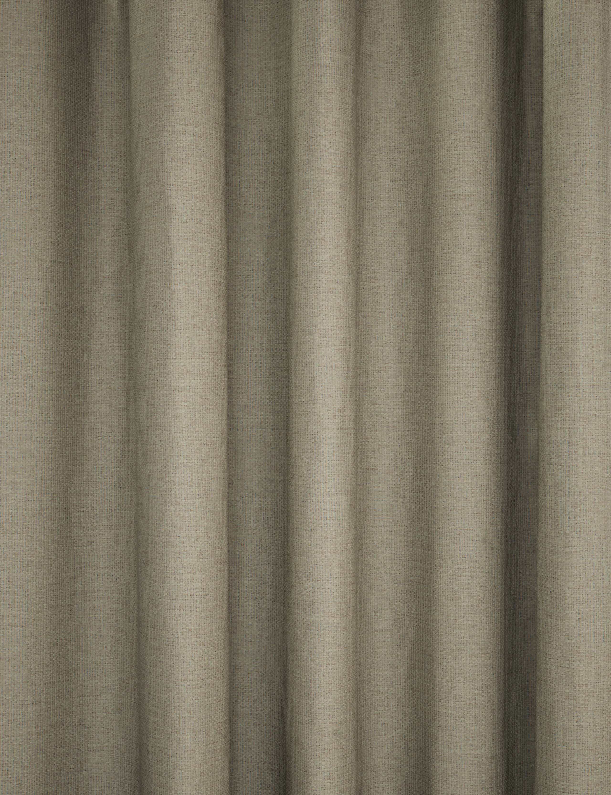 Brushed Pencil Pleat Blackout Thermal Curtains 2 of 4