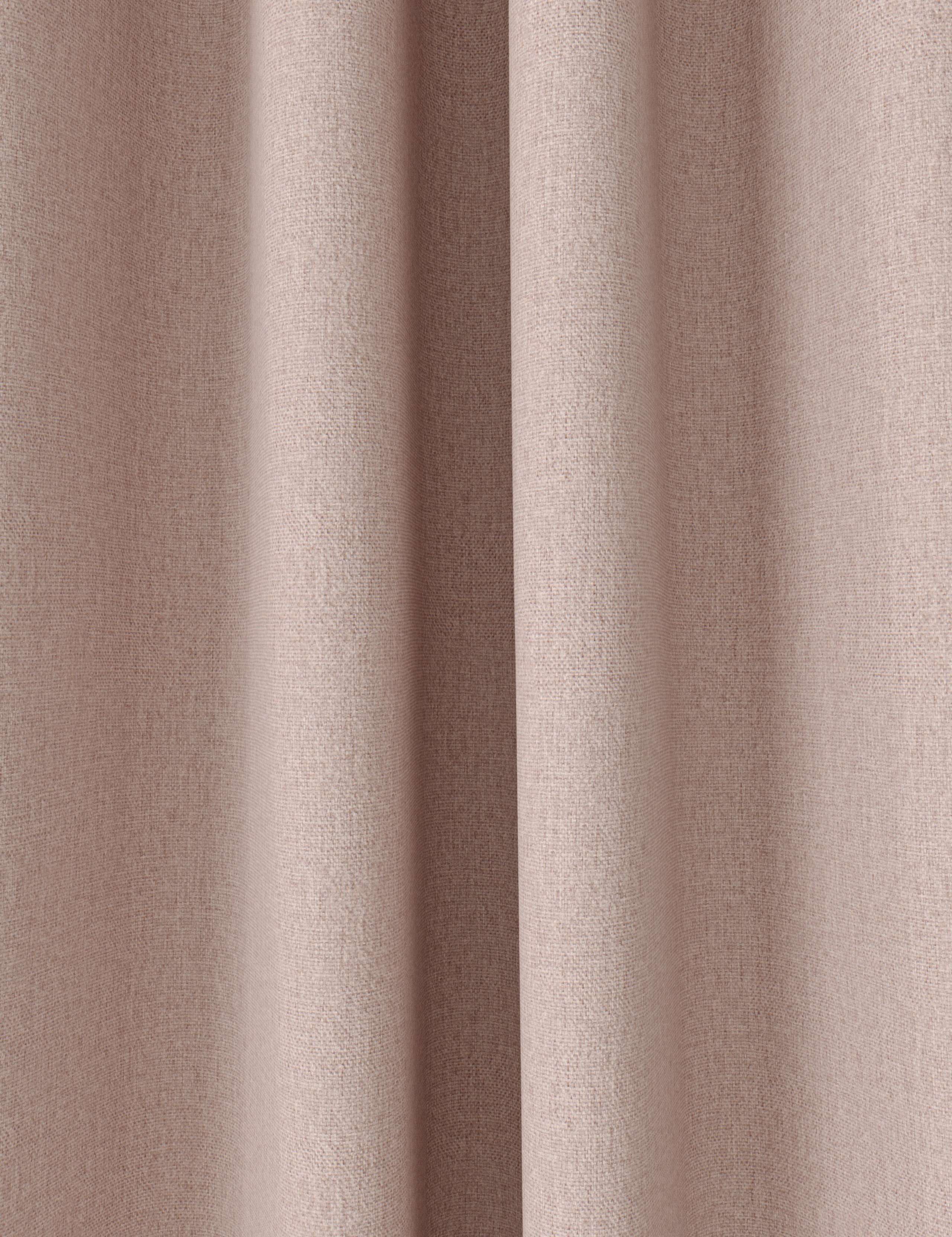 Brushed Pencil Pleat Blackout Ultra Thermal Curtains 1 of 2