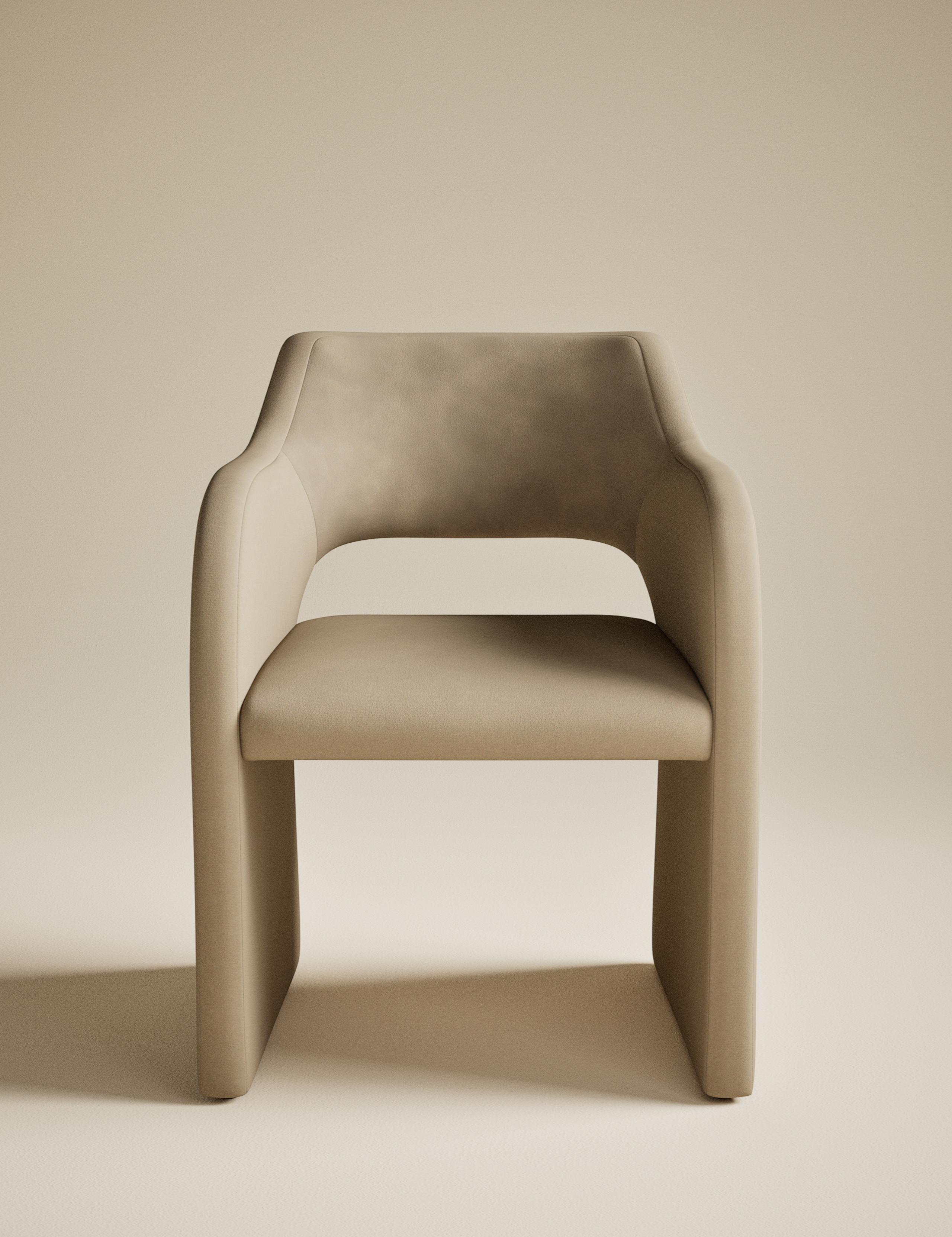 Casual Upholstered Dining Chair 2 of 7