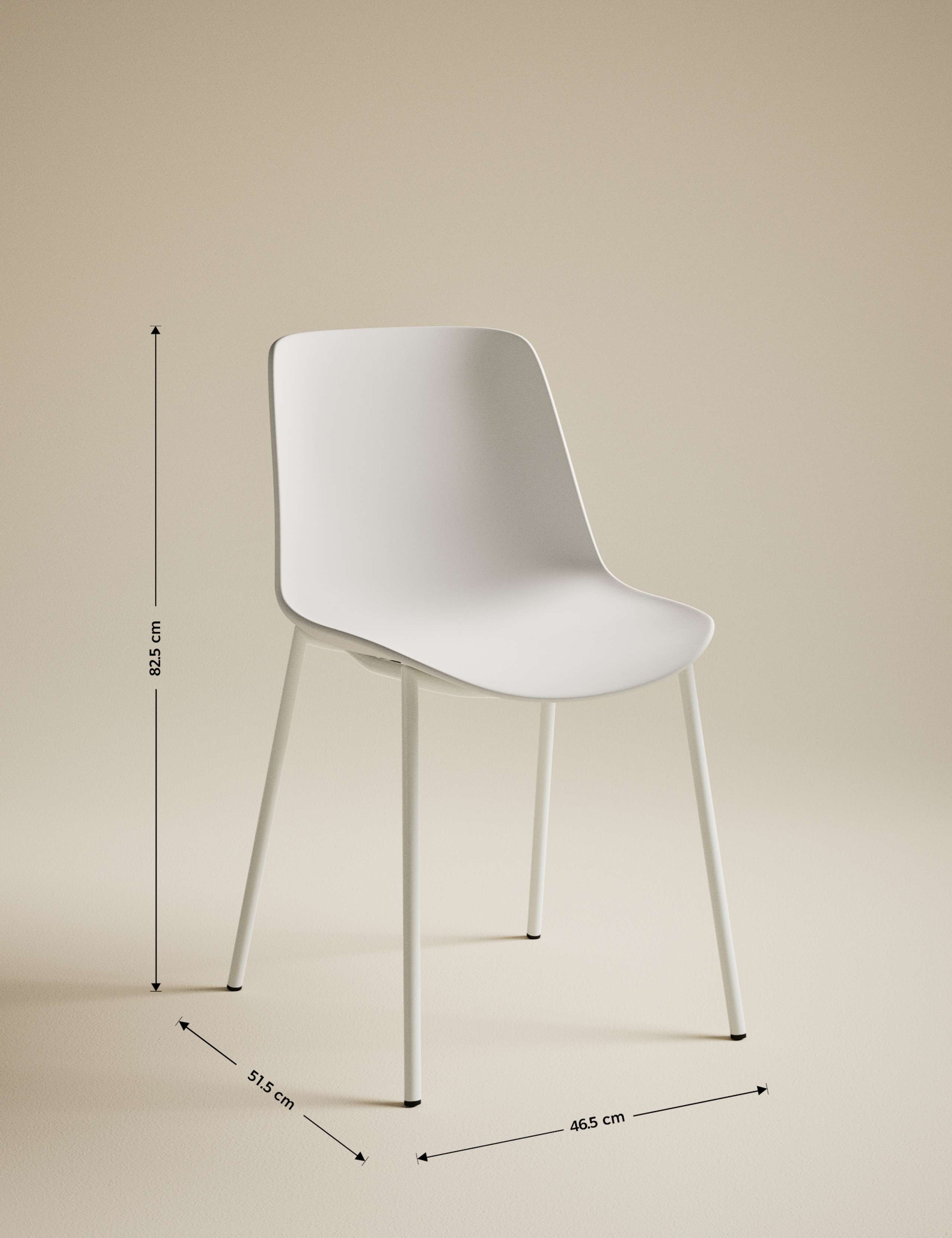 Set of 2 Zoe Dining Chairs 8 of 9