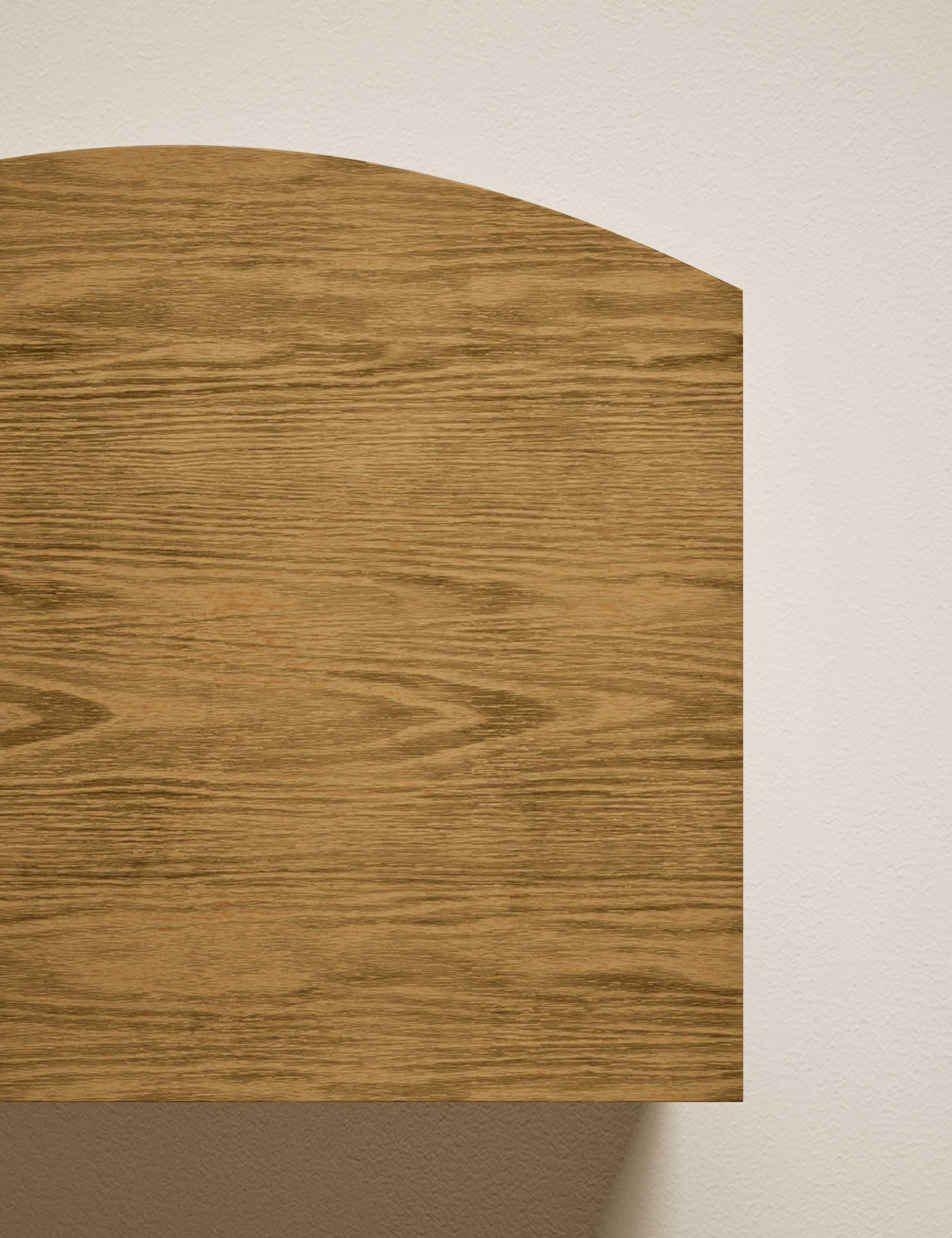 Curved Modular Compact Sideboard 5 of 10