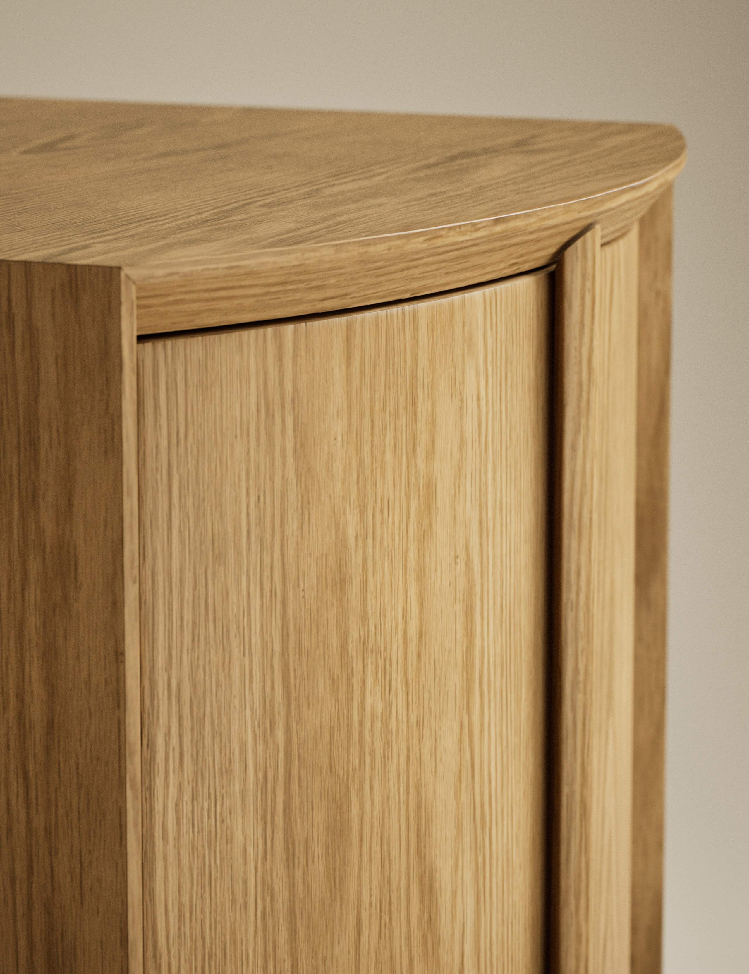 Curved Modular Compact Sideboard 9 of 10