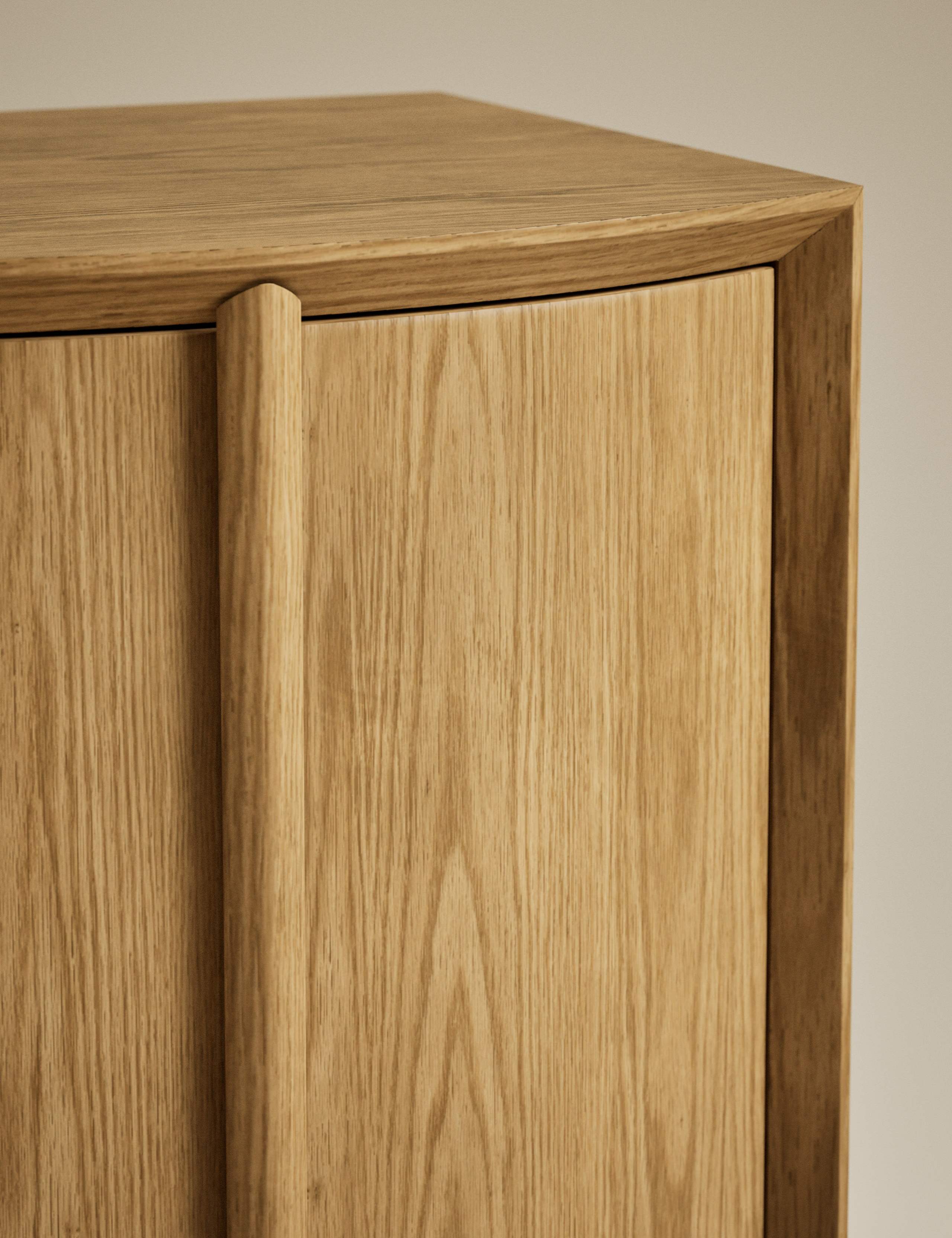 Curved Modular Compact Sideboard 10 of 10
